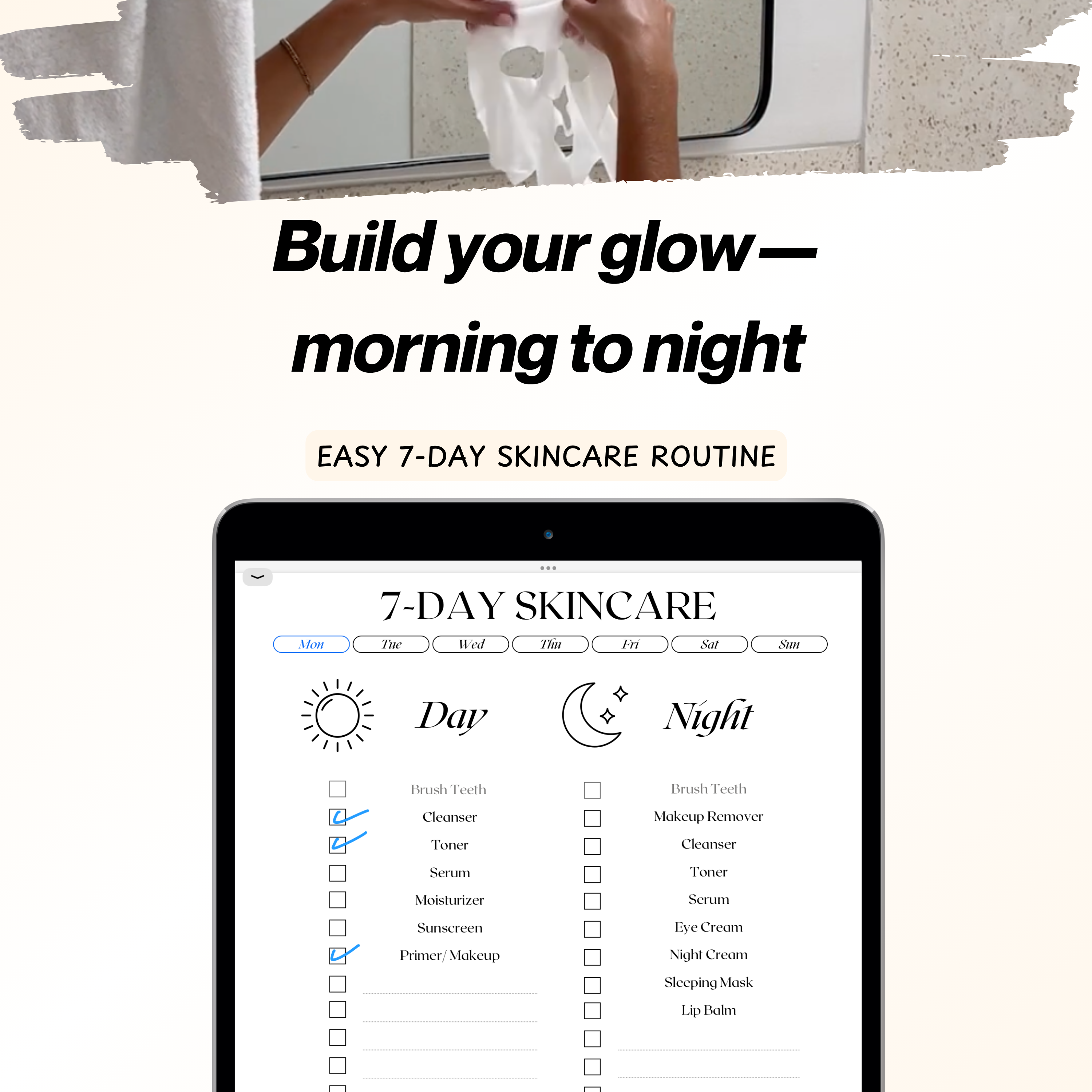 Easy 7-Day Skincare Routine