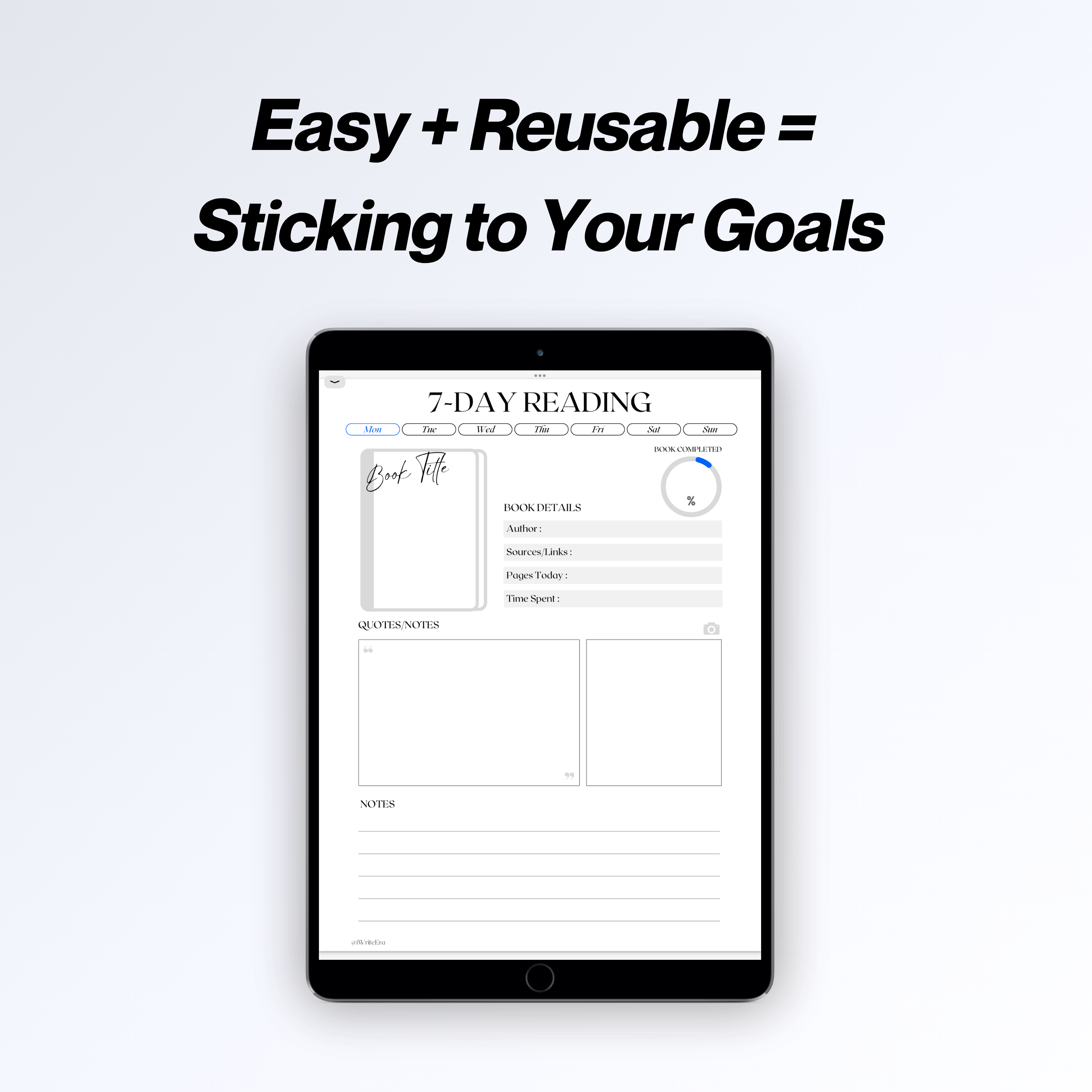 Easy 7-Day Reading Plan