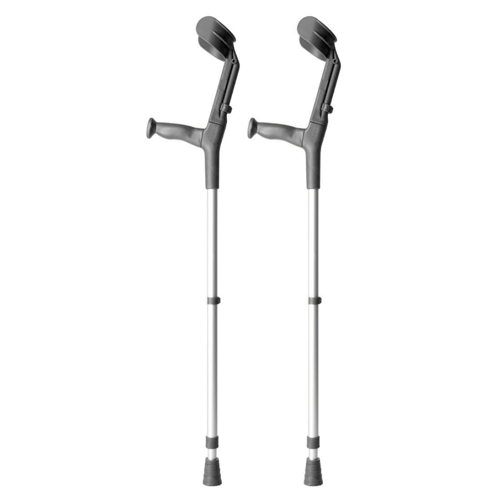 Muletas ortopédicas regulables