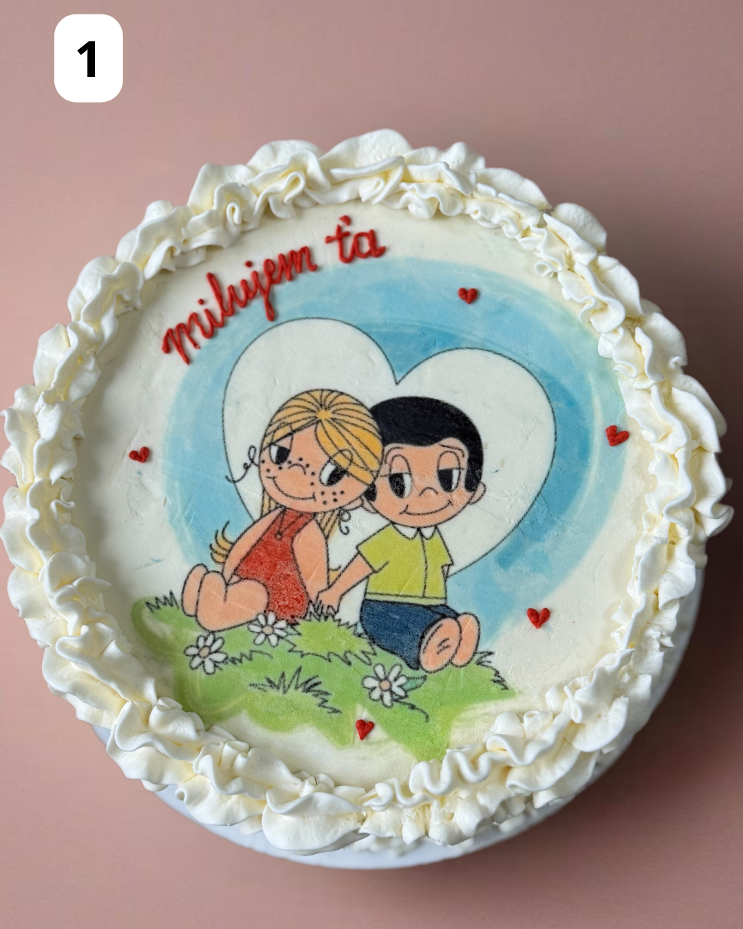 Bento torta Love is