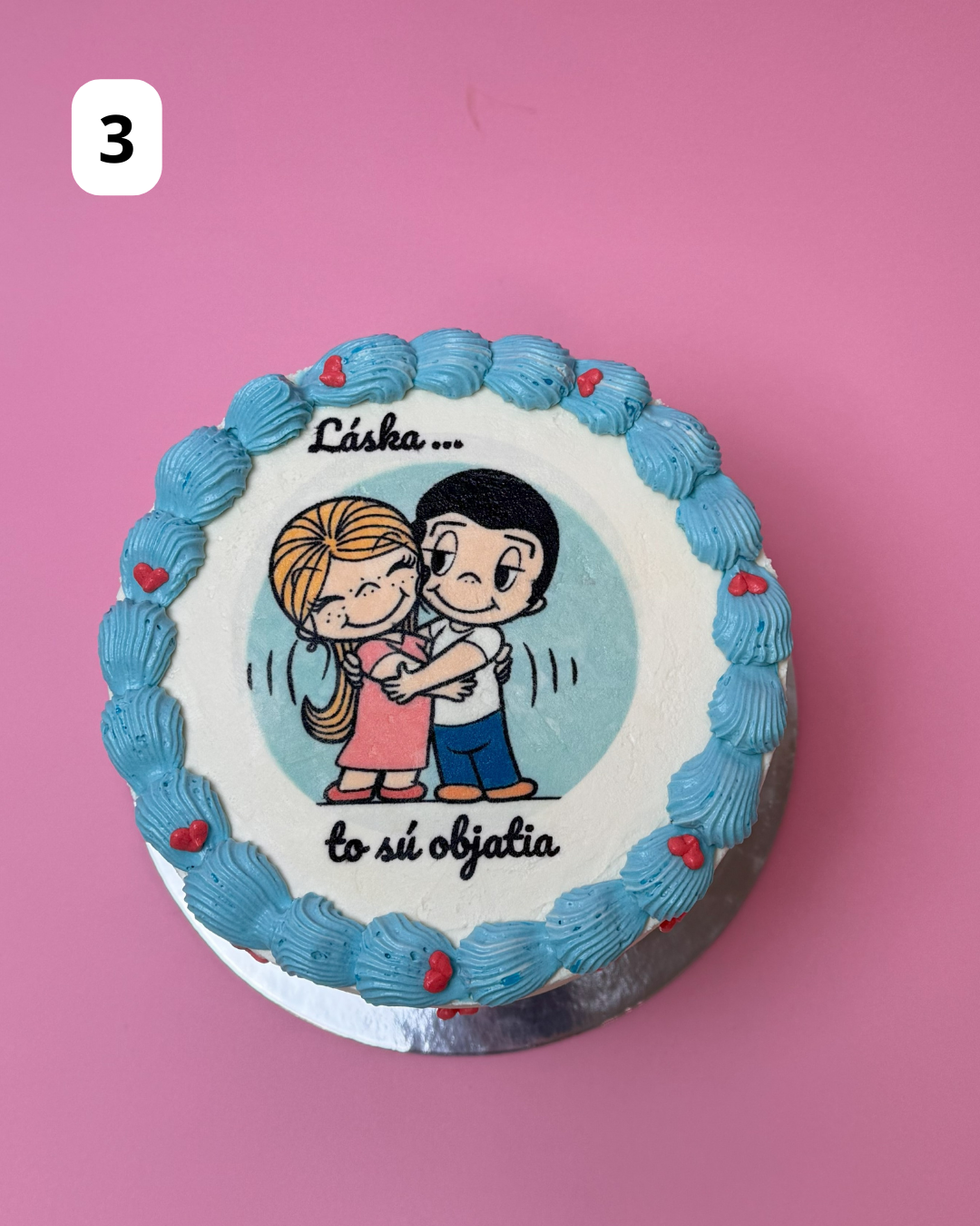 Bento torta Love is