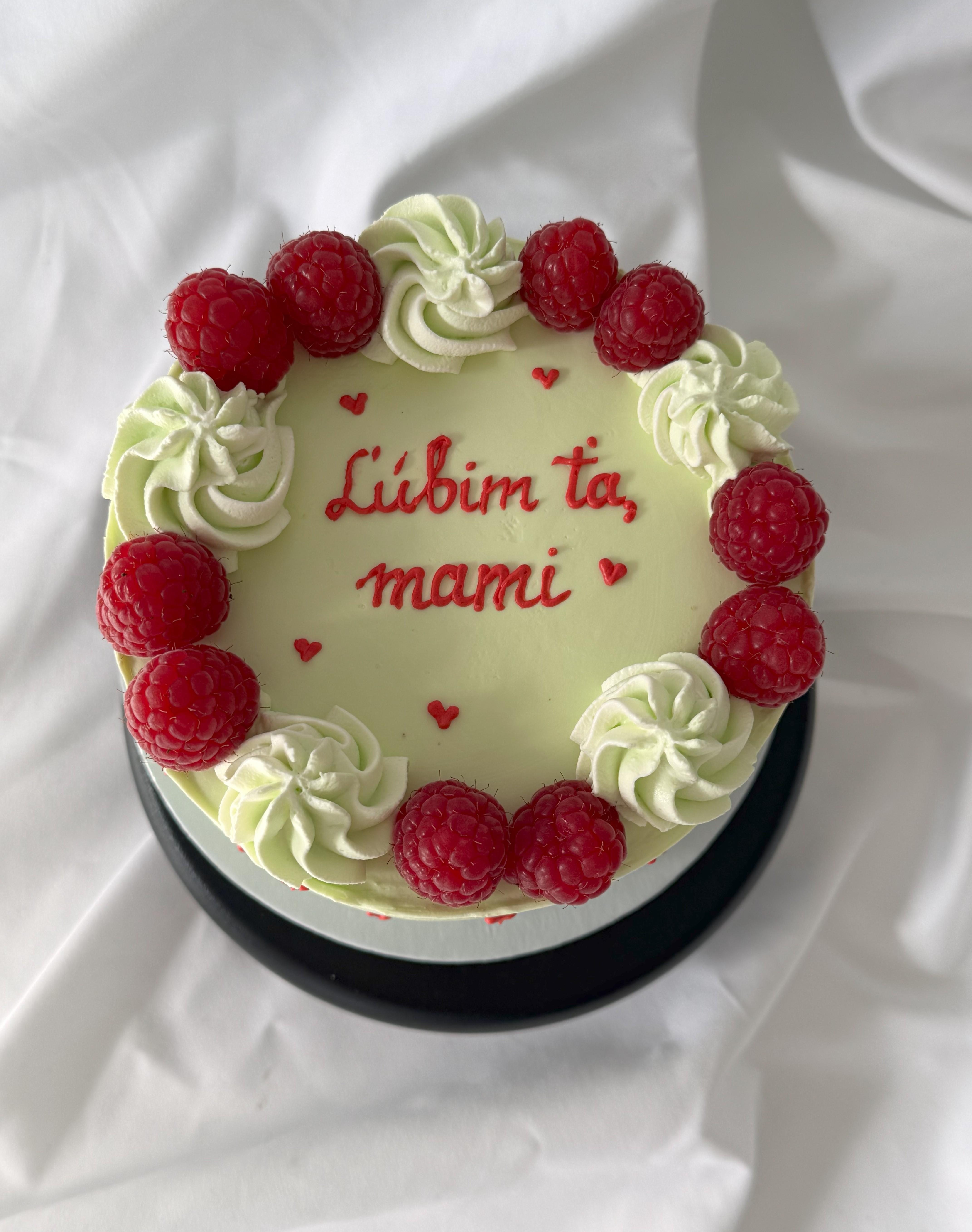 Bento torta s malinami