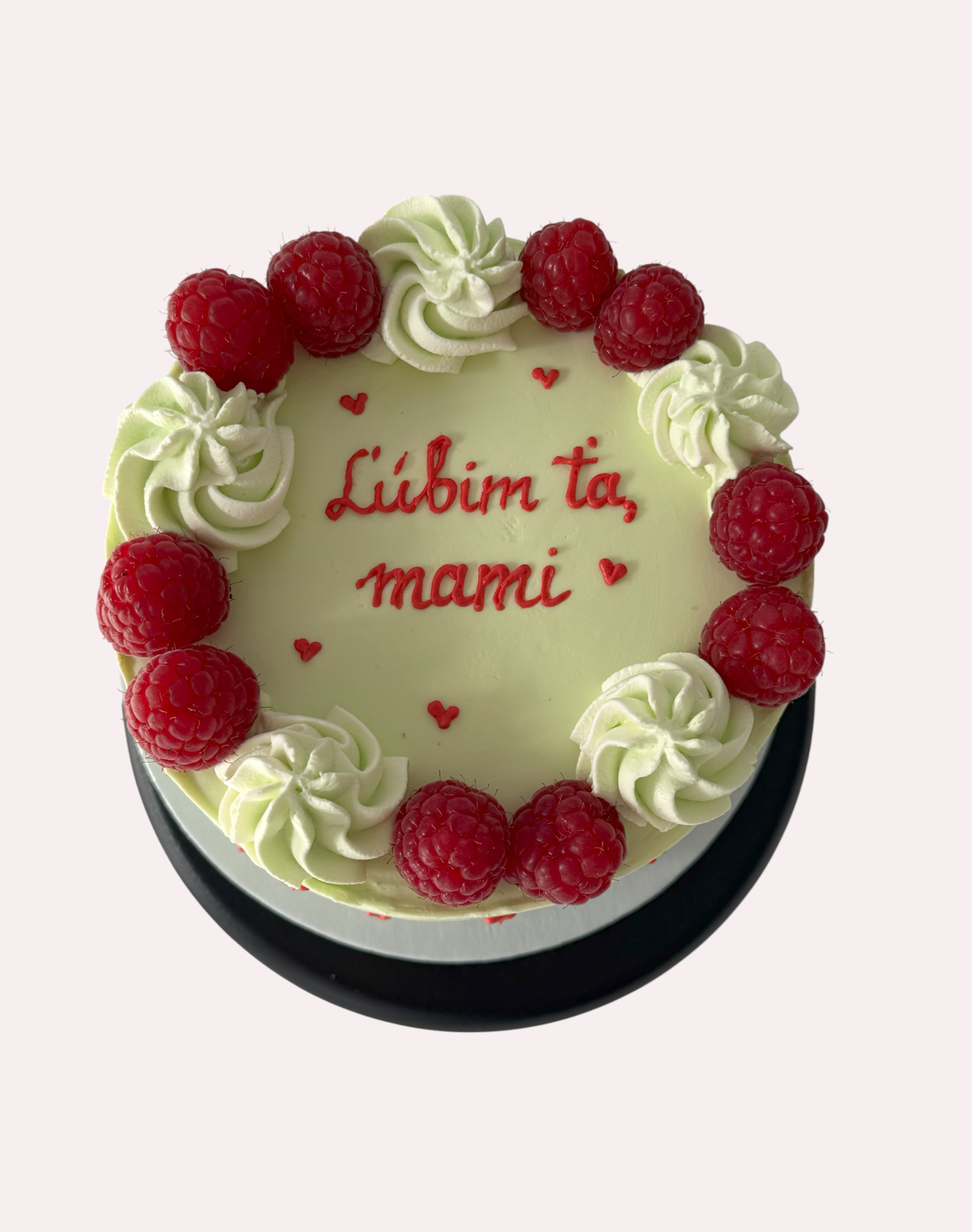 Bento torta s malinami