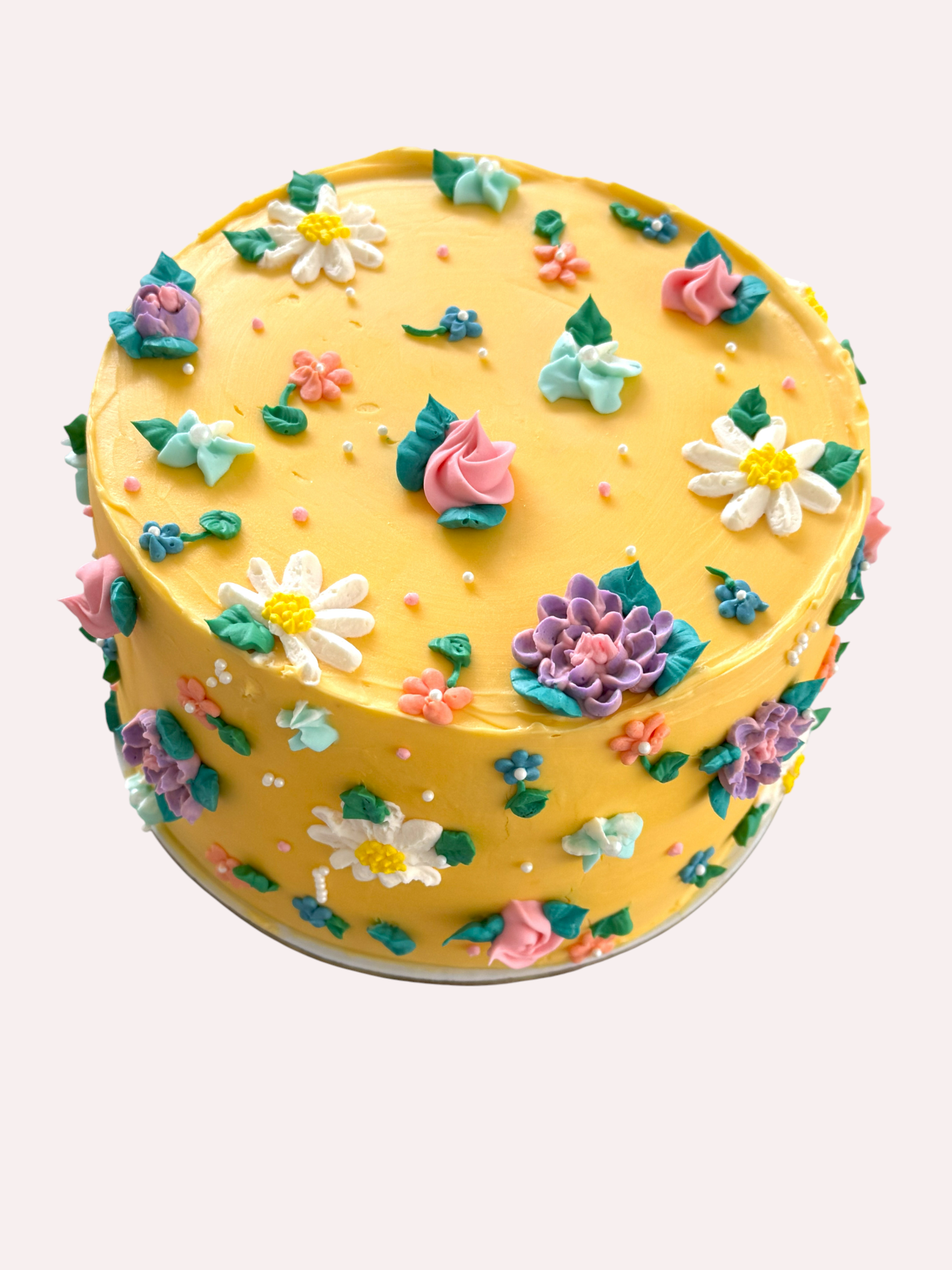 Bento torta s kvetmi 3