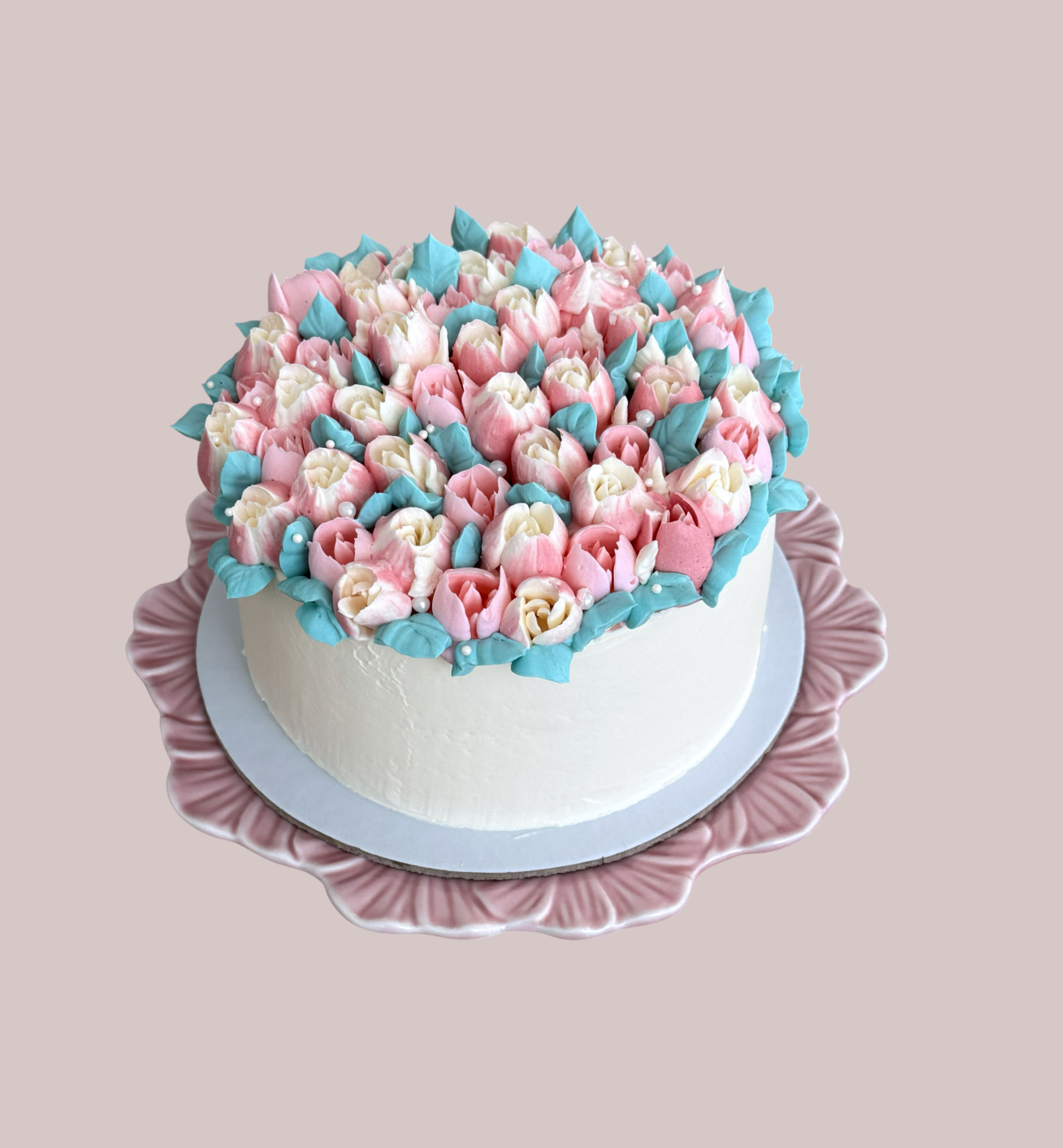 Bento torta s ružami