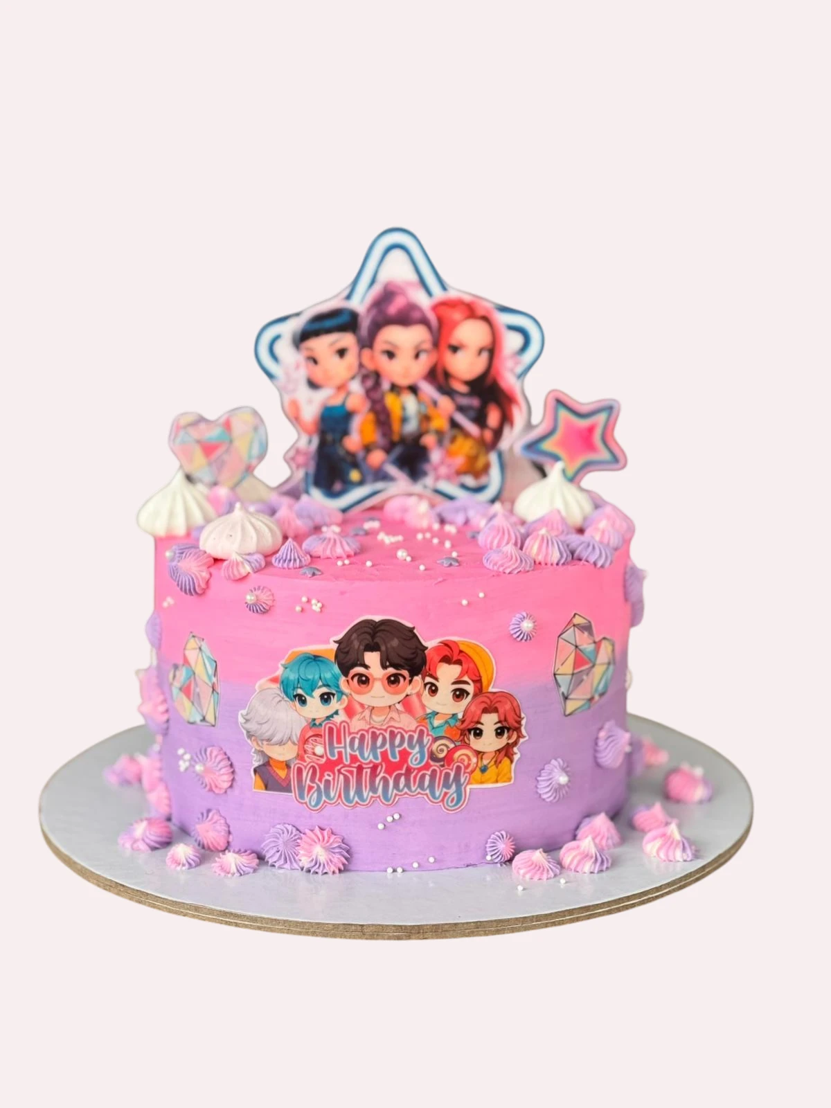 K-Pop Fan Cake ✨🎶