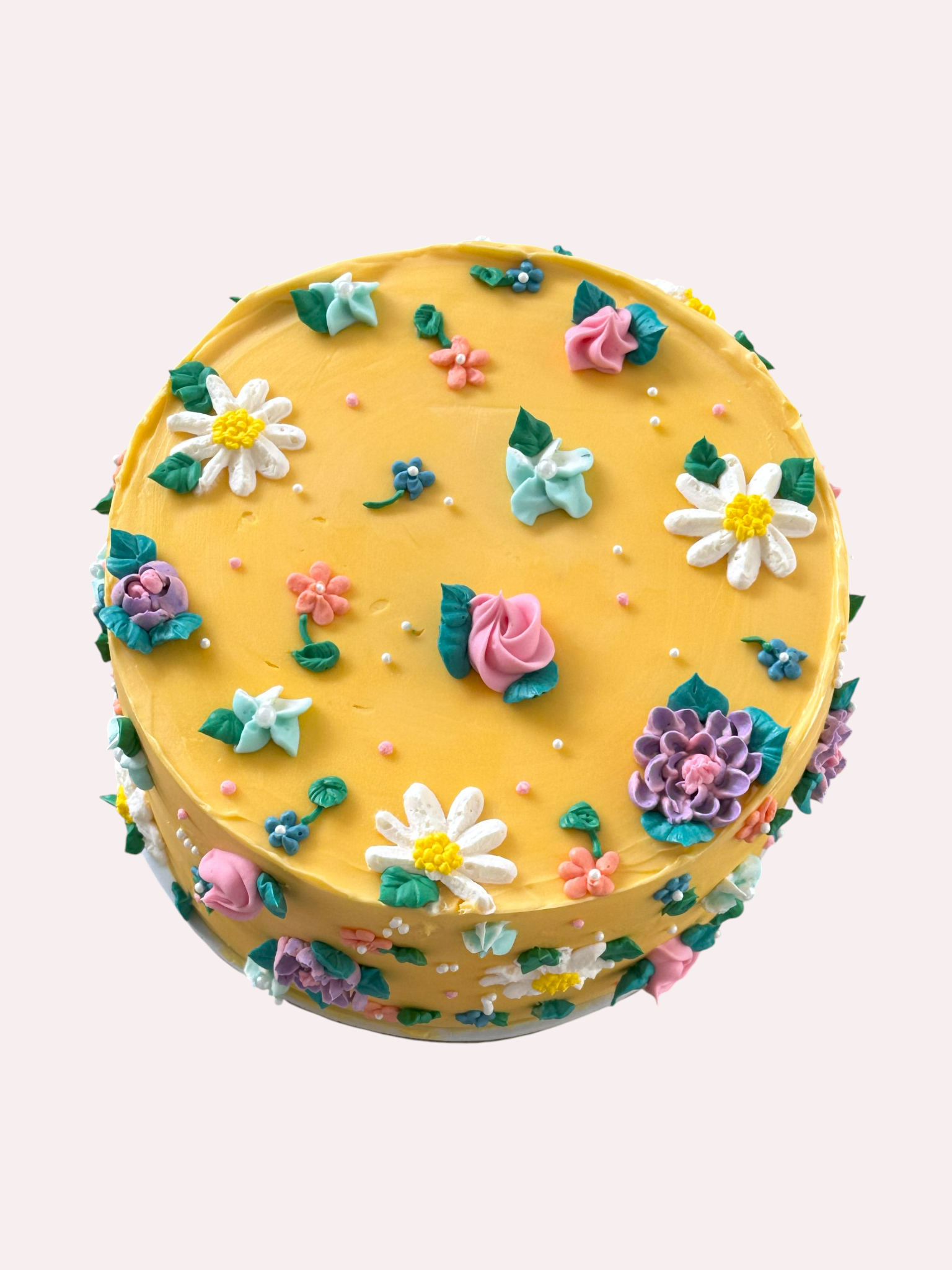 Bento torta s kvetmi 3