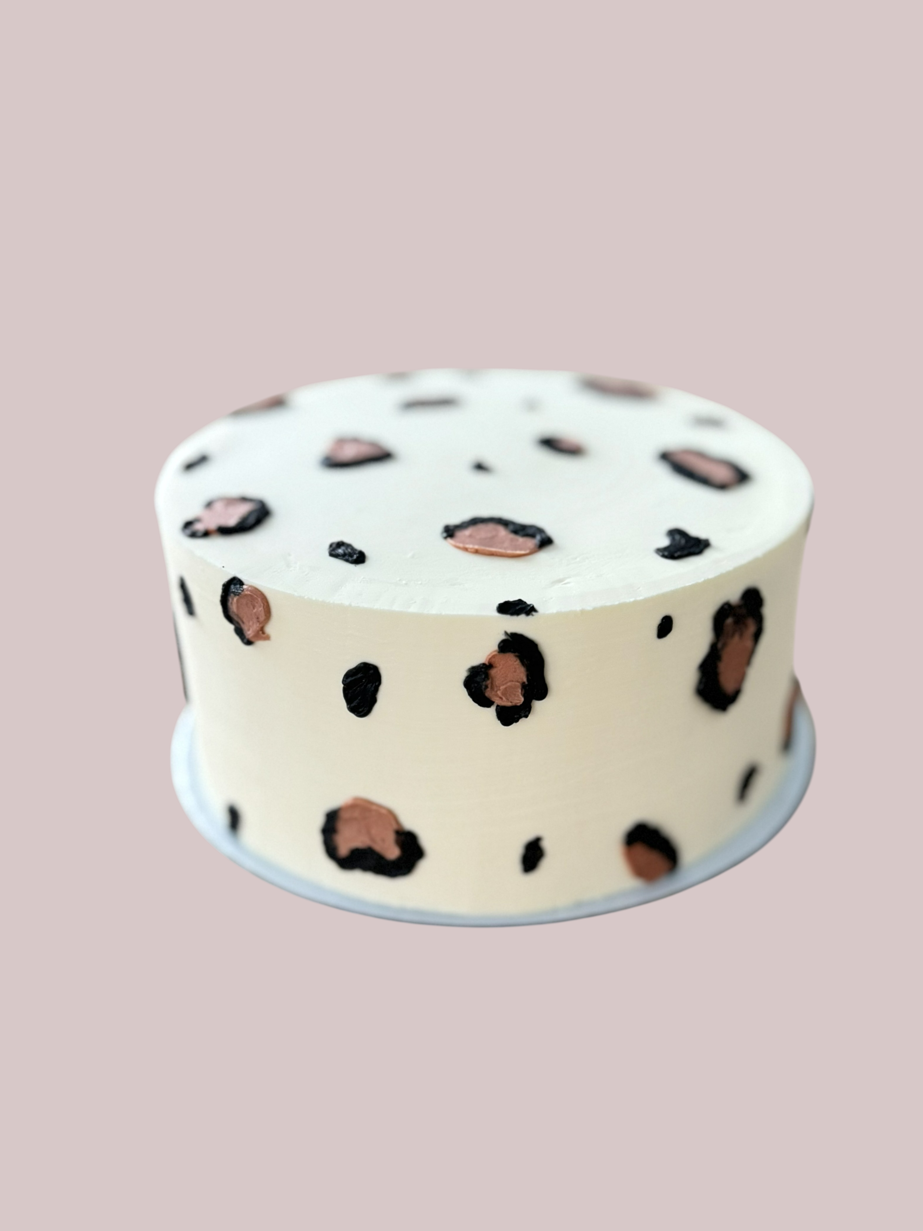Bento torta s leopardím vzorom