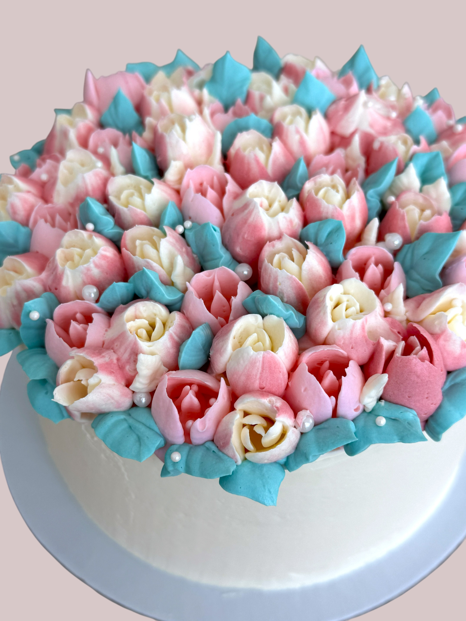 Bento torta s ružami