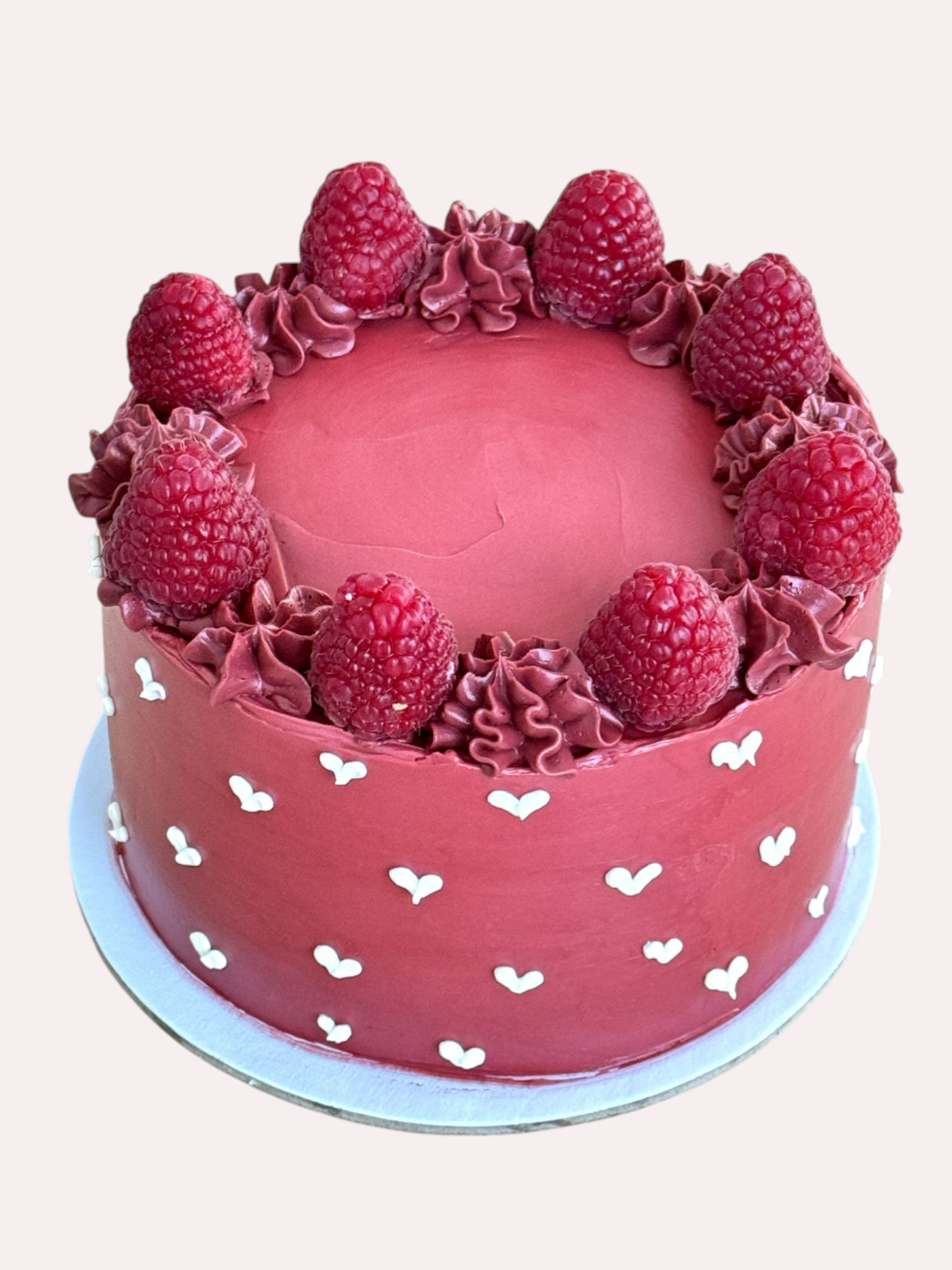 Bento torta s malinami RED