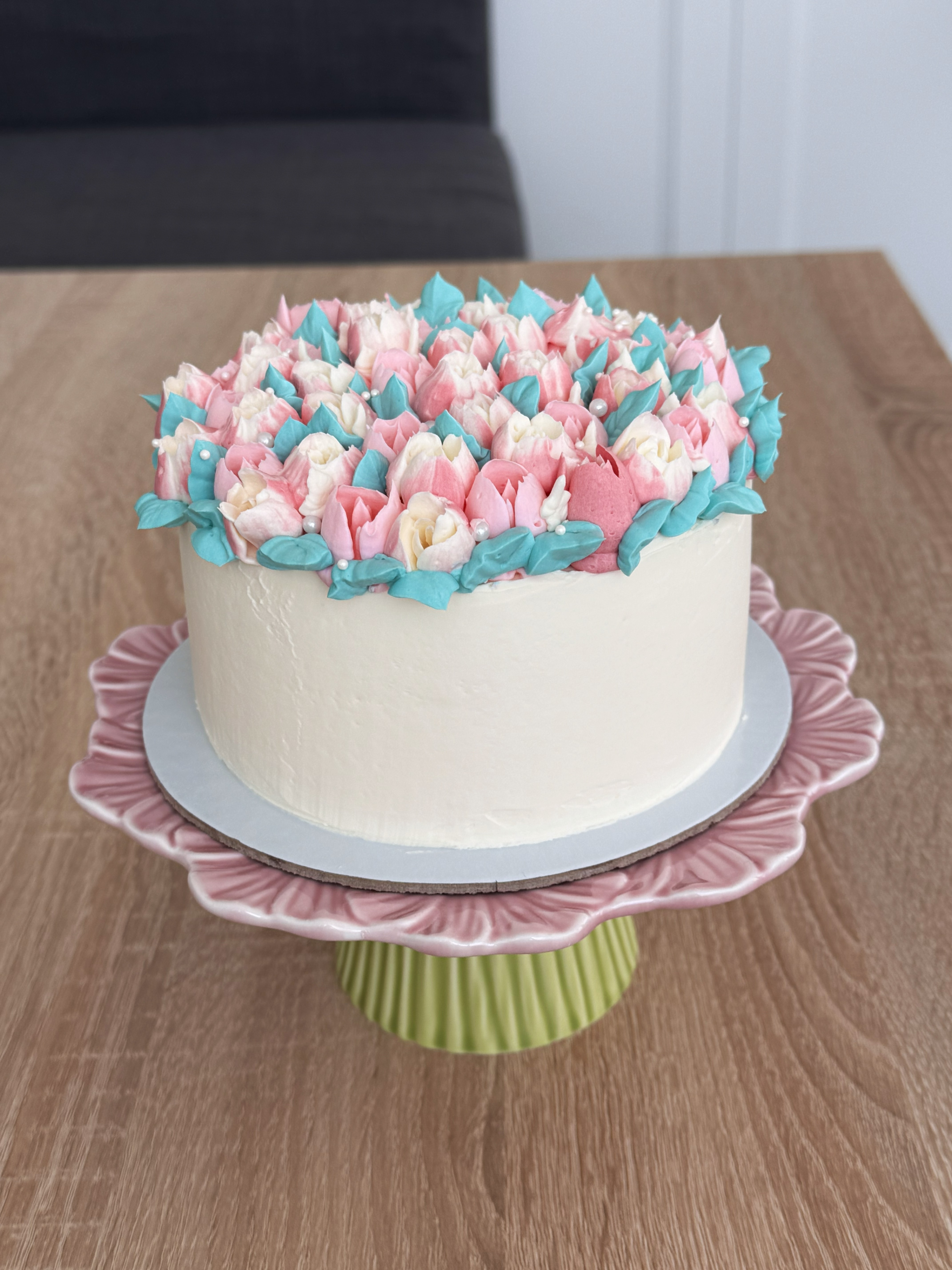 Bento torta s ružami