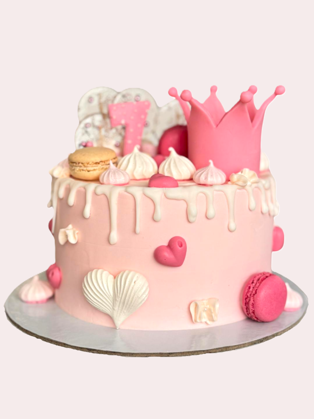 Princeznovská torta Pink Crown 👸💗