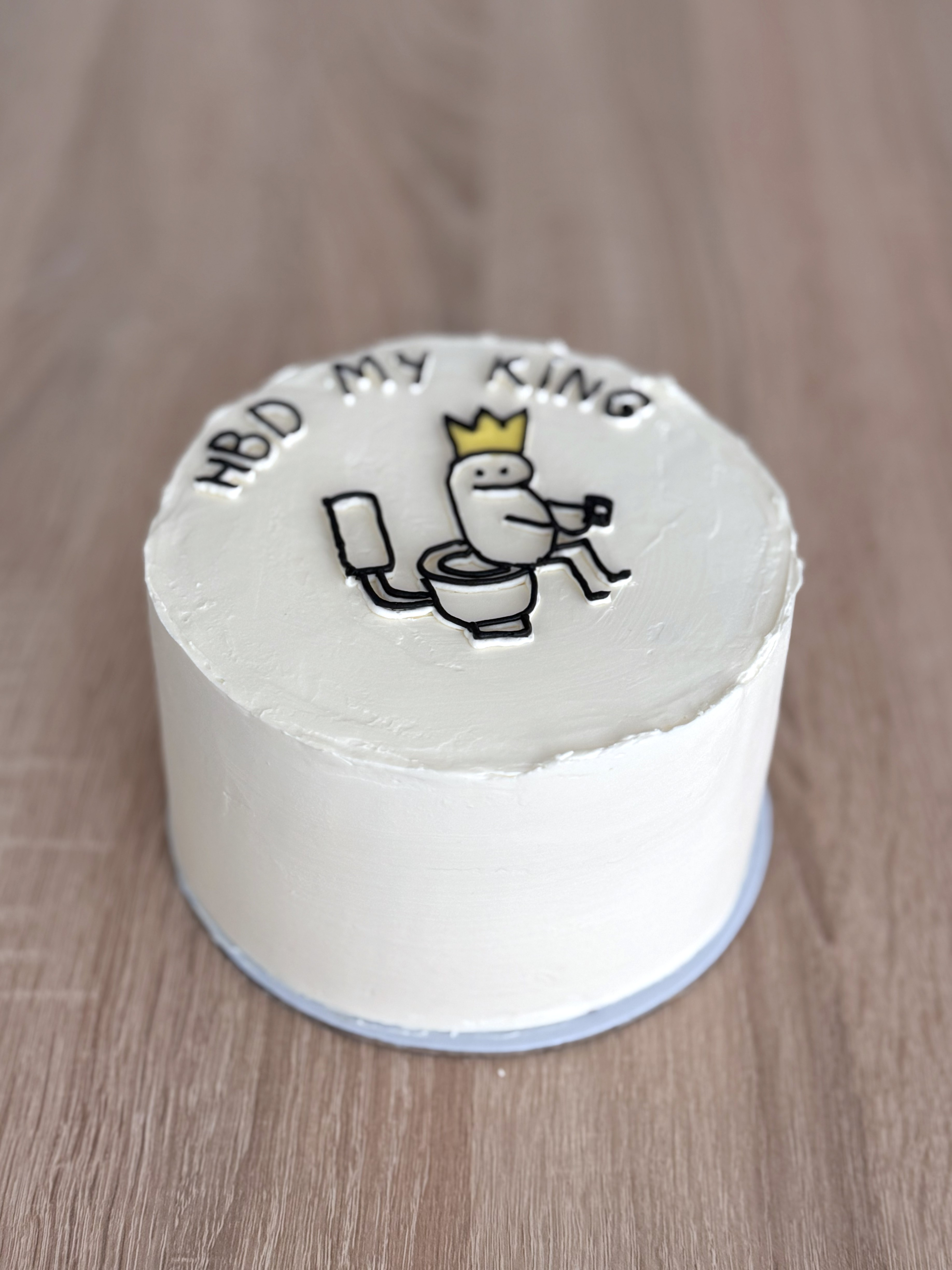 🎂 Bento torta – 👑🎂 HBD MY KING 🎂👑