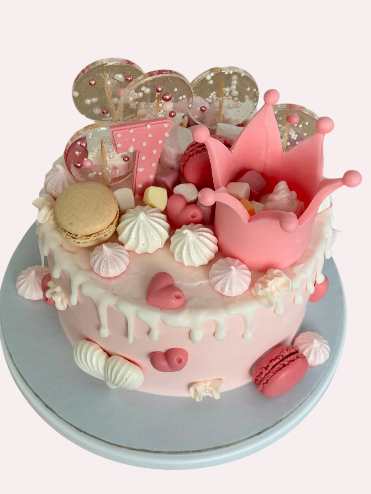 Princeznovská torta Pink Crown 👸💗