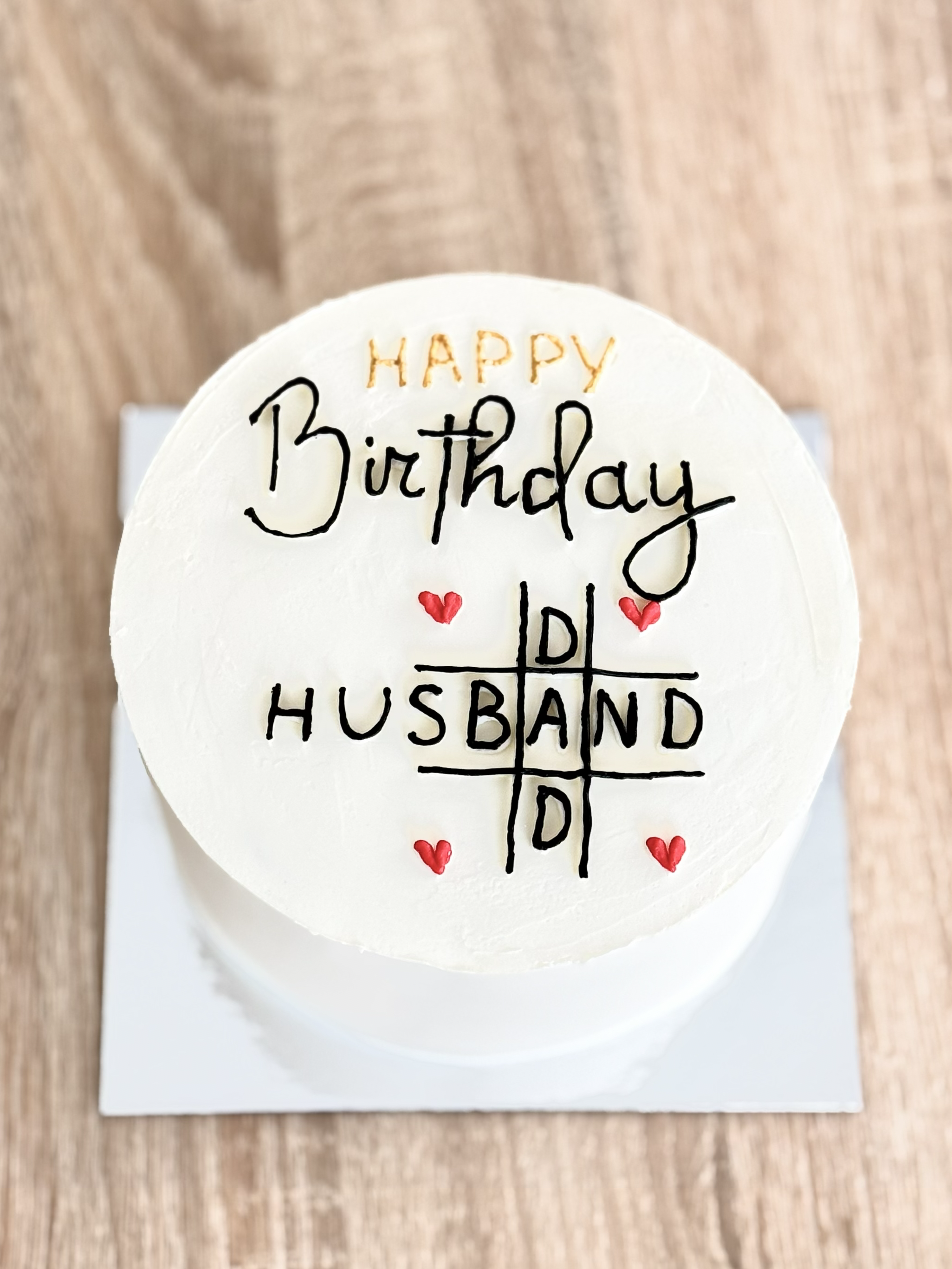 🎂 Bento torta – Happy Birthday, Husband