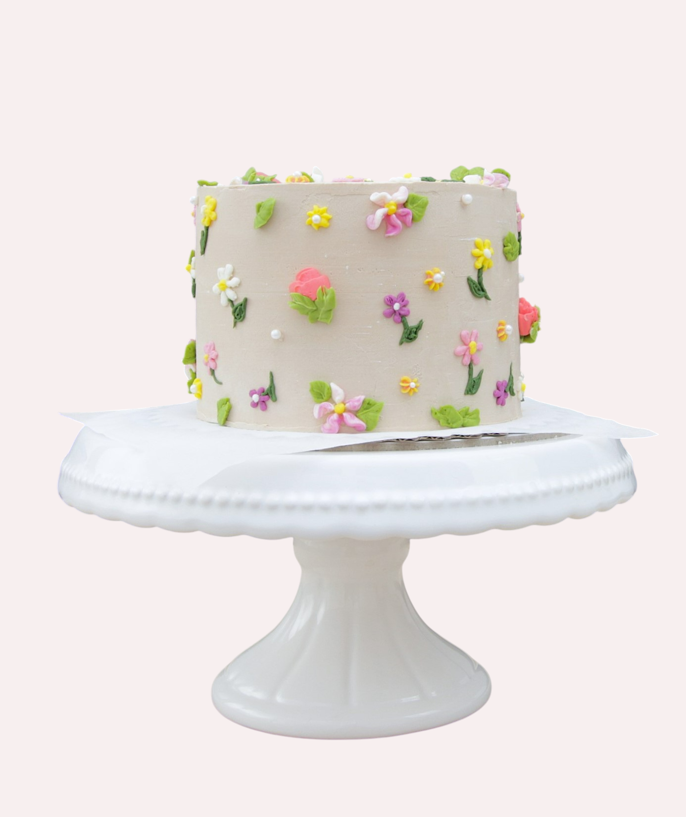 Bento torta Kremové Kvety