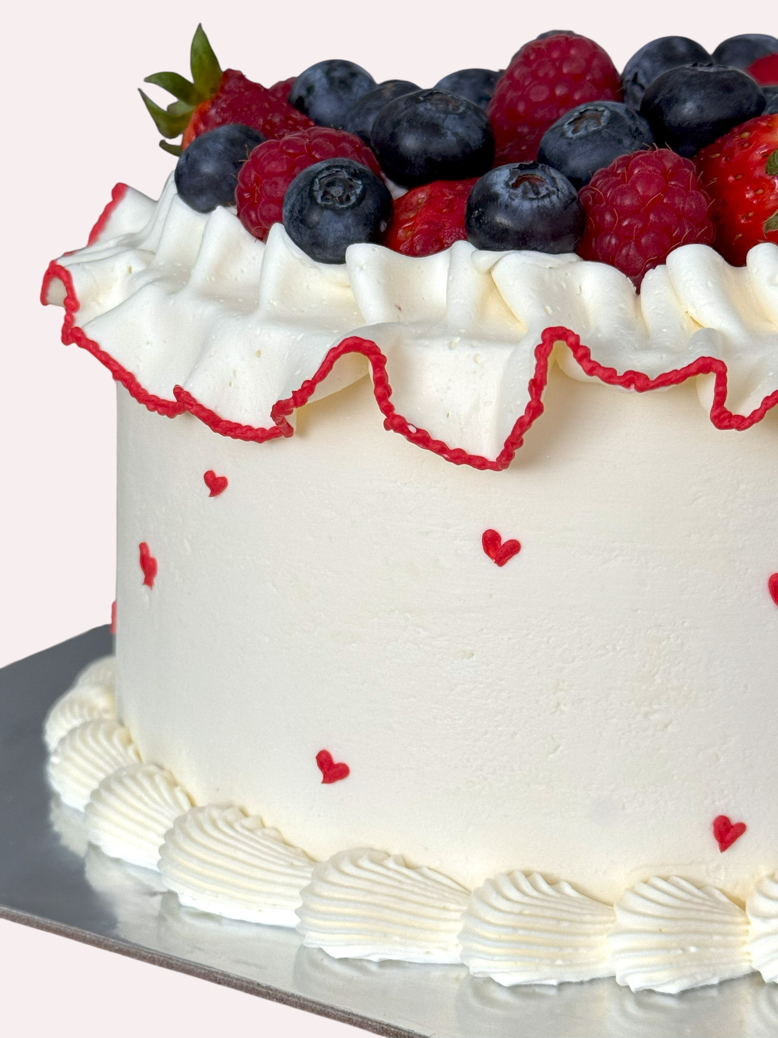 Bento torta s ovocným zdobením