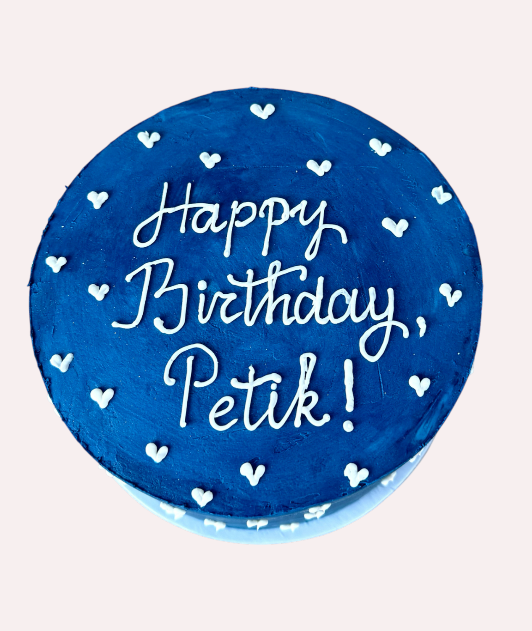 Narodeninová Bento torta Modrá 🎂