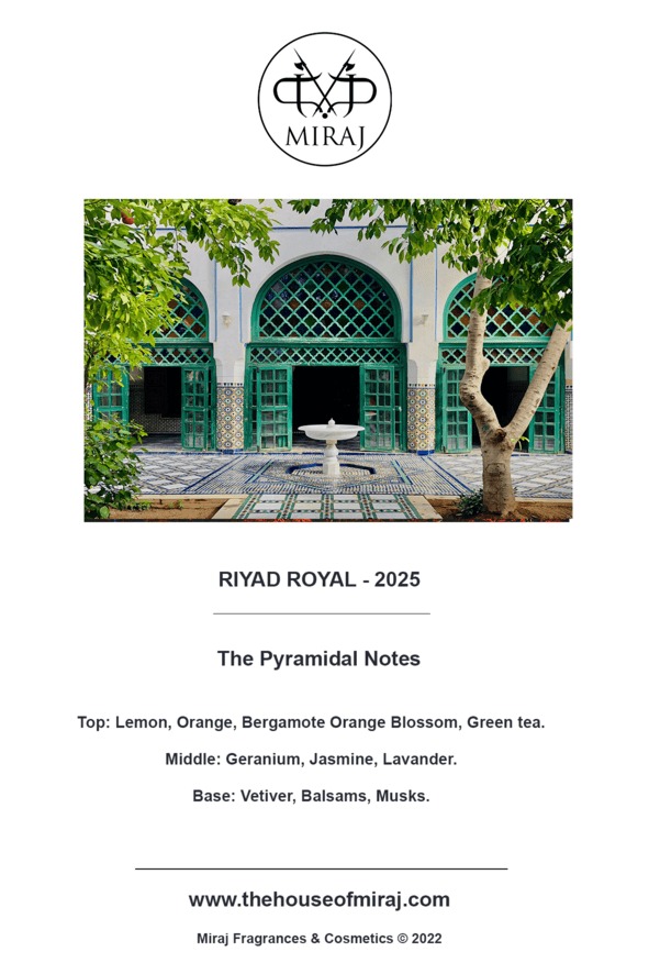 Miraj Riyad Royal Perfume
