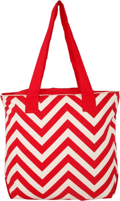 Zig Zag Cotton Bag