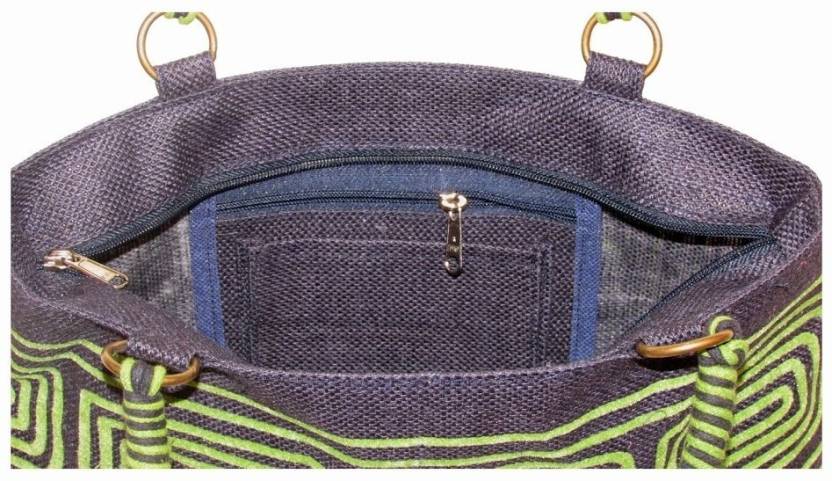 Flock Print Bag
