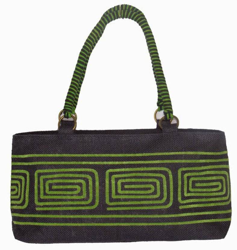 Flock Print Bag