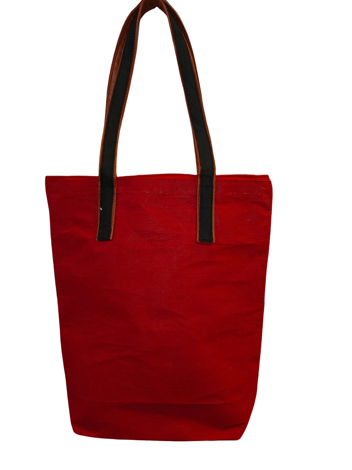 Red Canvas Tote Bag