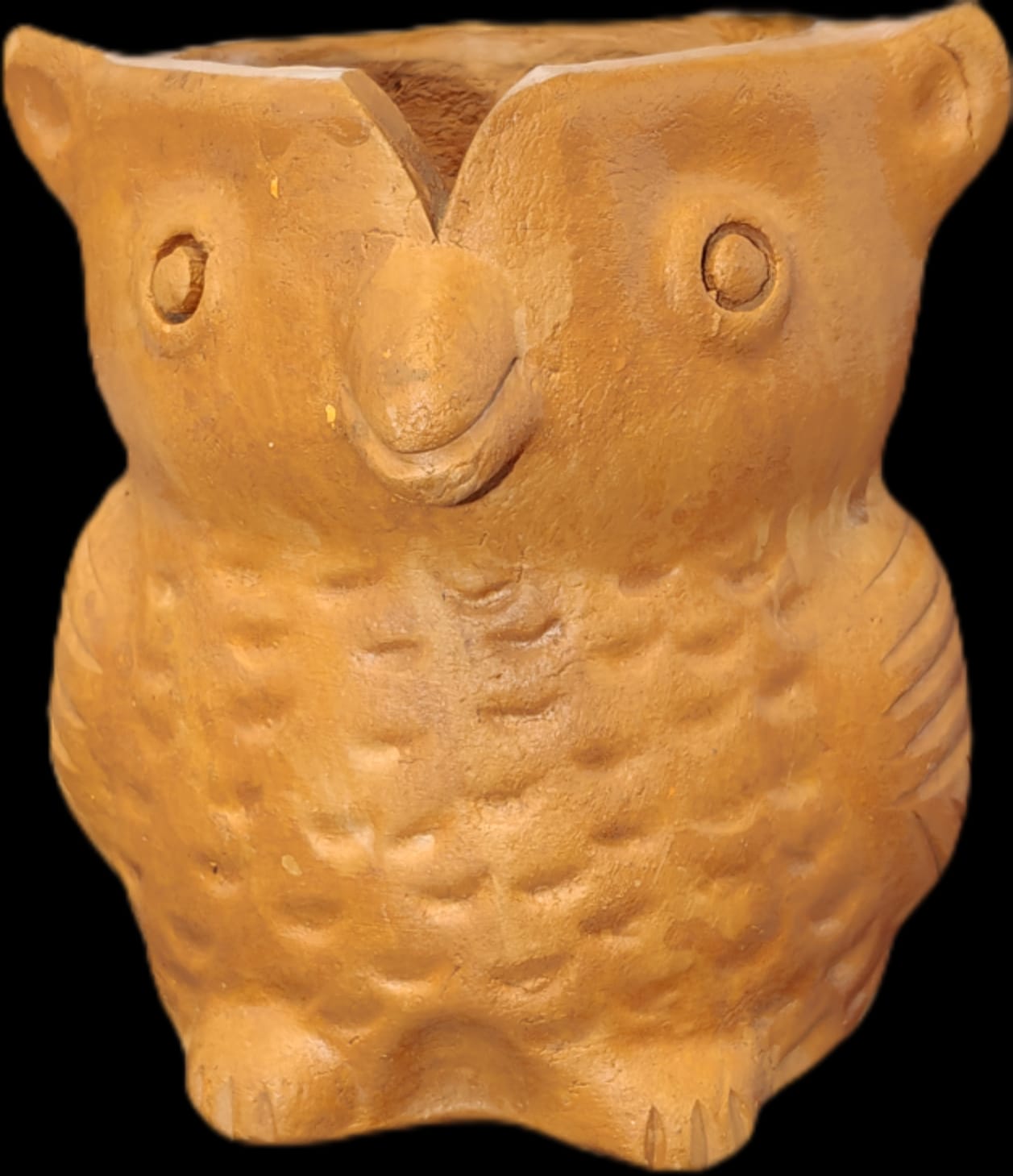 owl shaped planter-2