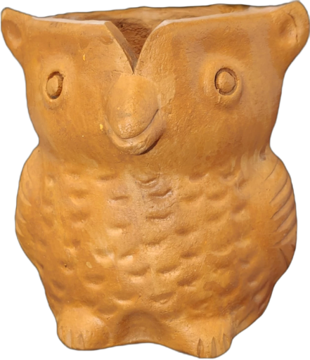 owl shaped planter-2