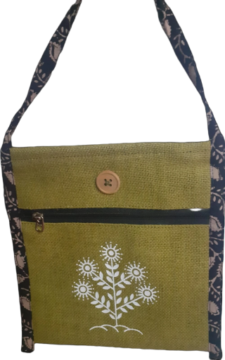 Handmade Jute Sling Bag