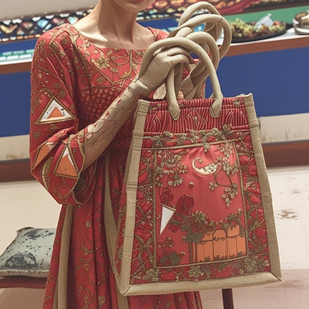 KALAMKARI  GIFT  BAG
