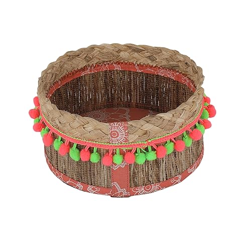 Handcrafted Straw Basket