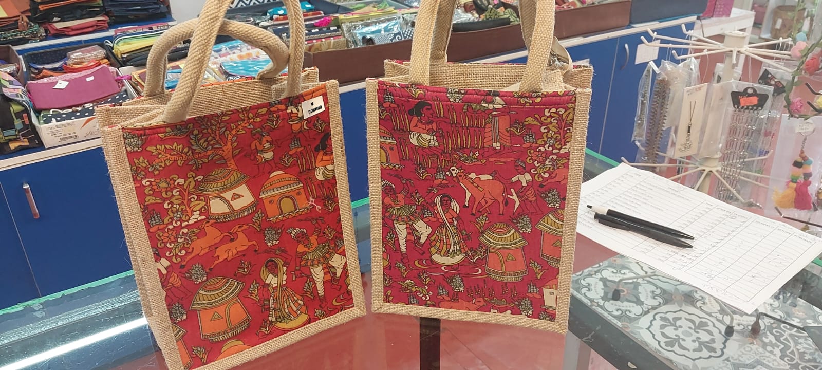 KALAMKARI  GIFT  BAG