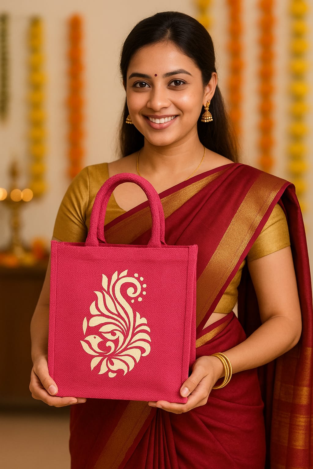 HANS DESIGN JUTE BAG