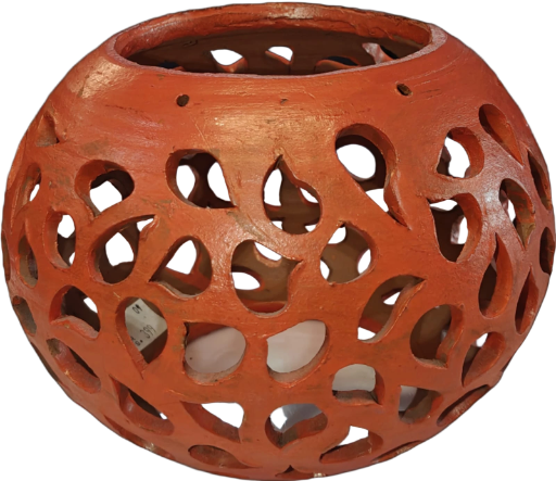 Terracotta lamp shade
