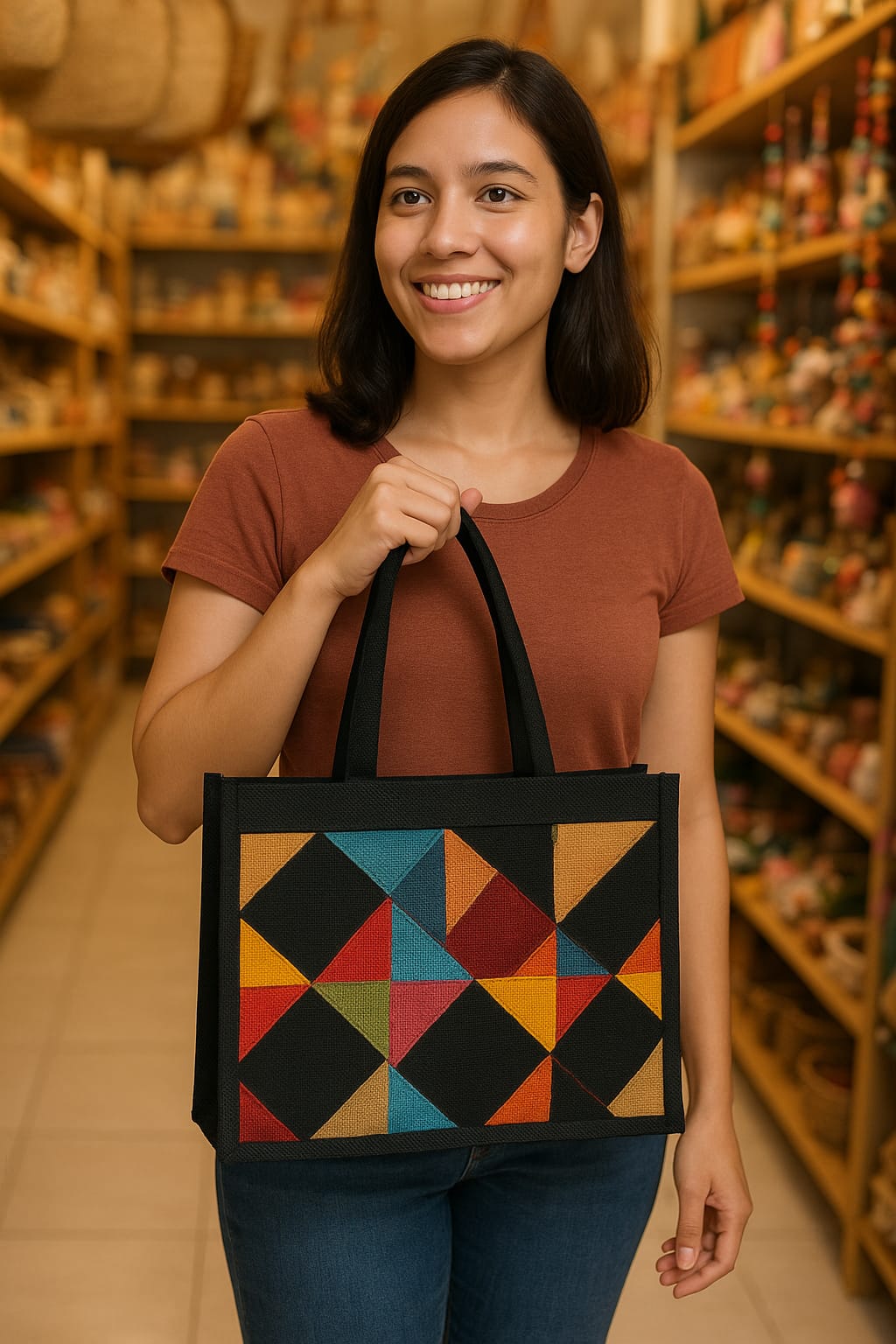 PATCH DIAMOND BAG
