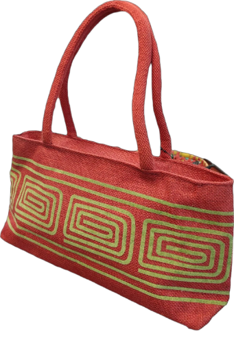 Flock Print Bag