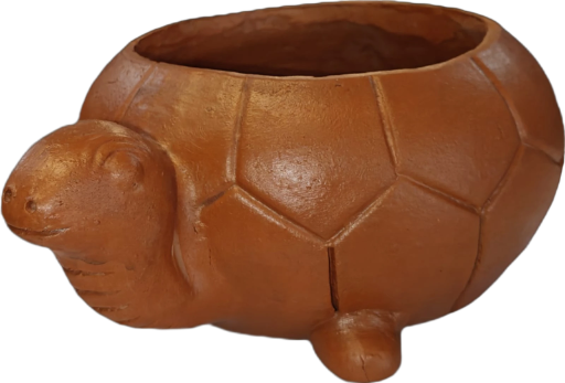 Terracotta Turtle Shaped planter