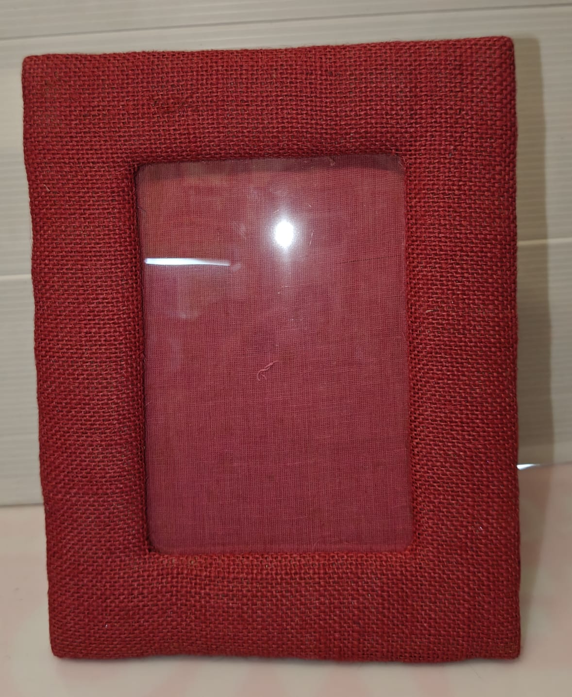 JUTE PHOTO FRAME