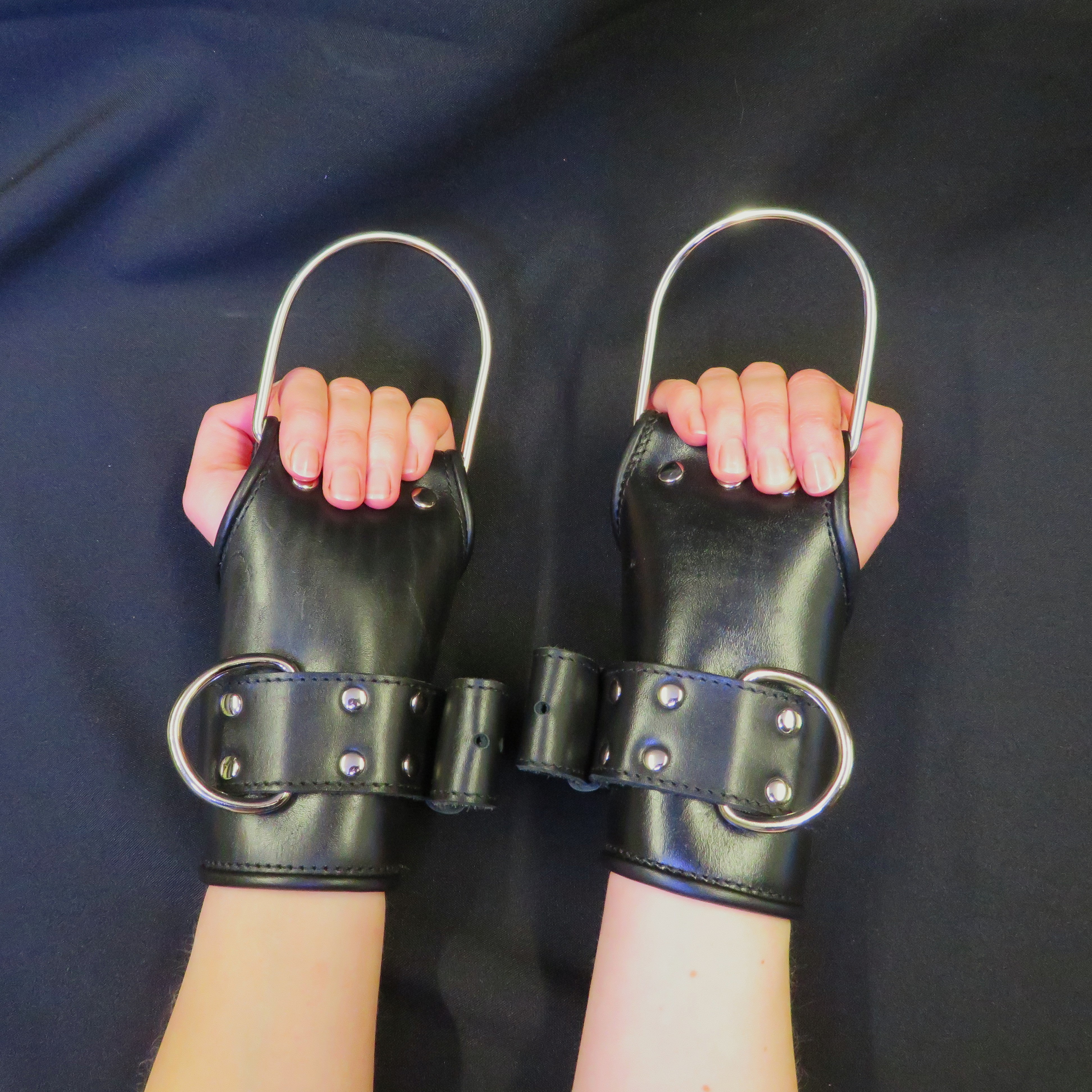 Premium Leather Suspension Cuffs – Handcrafted for Secure and Comfortable Play