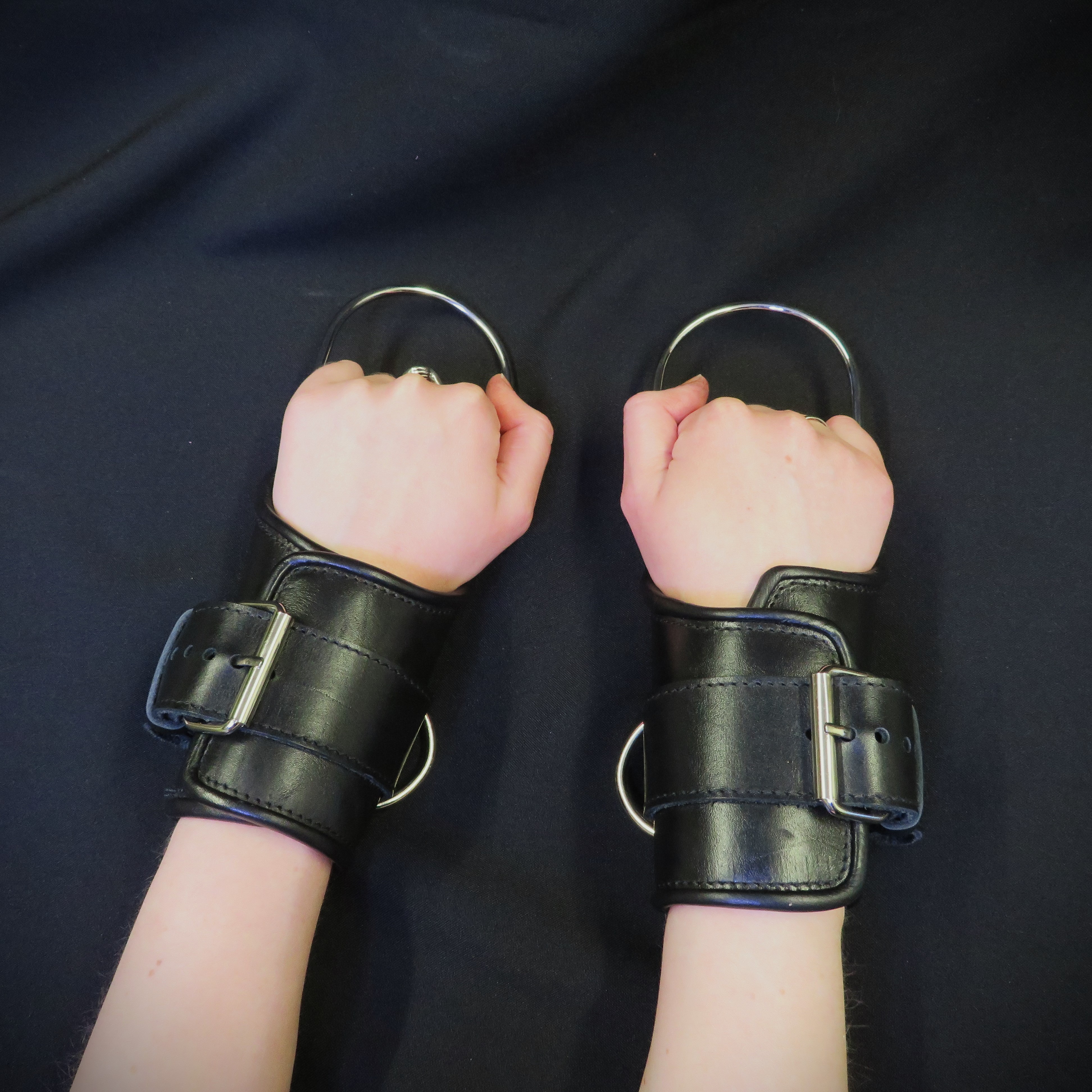 Premium Leather Suspension Cuffs – Handcrafted for Secure and Comfortable Play