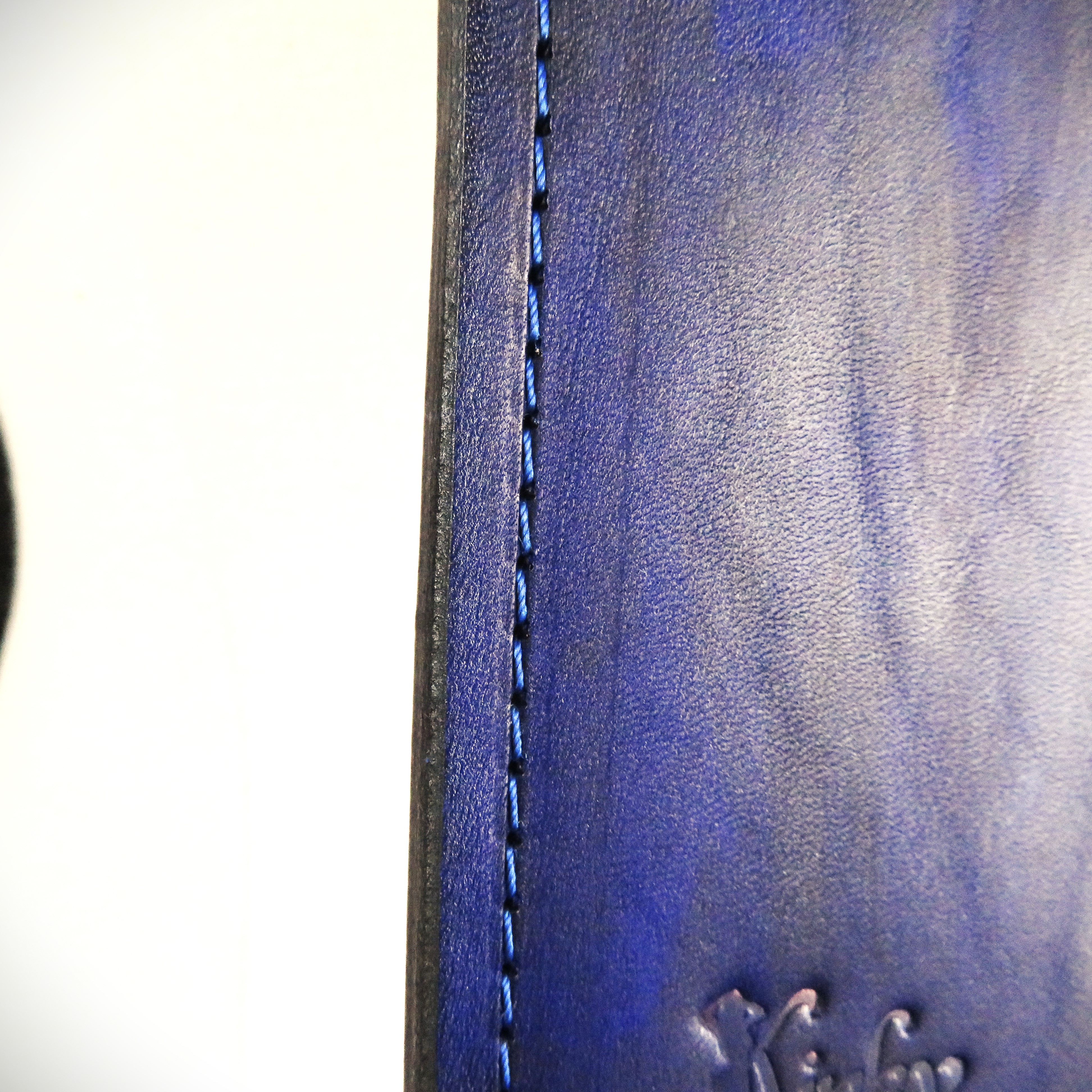 Handmade Purple Leather Spanking Paddle – Elegant & Intense Sensation Play