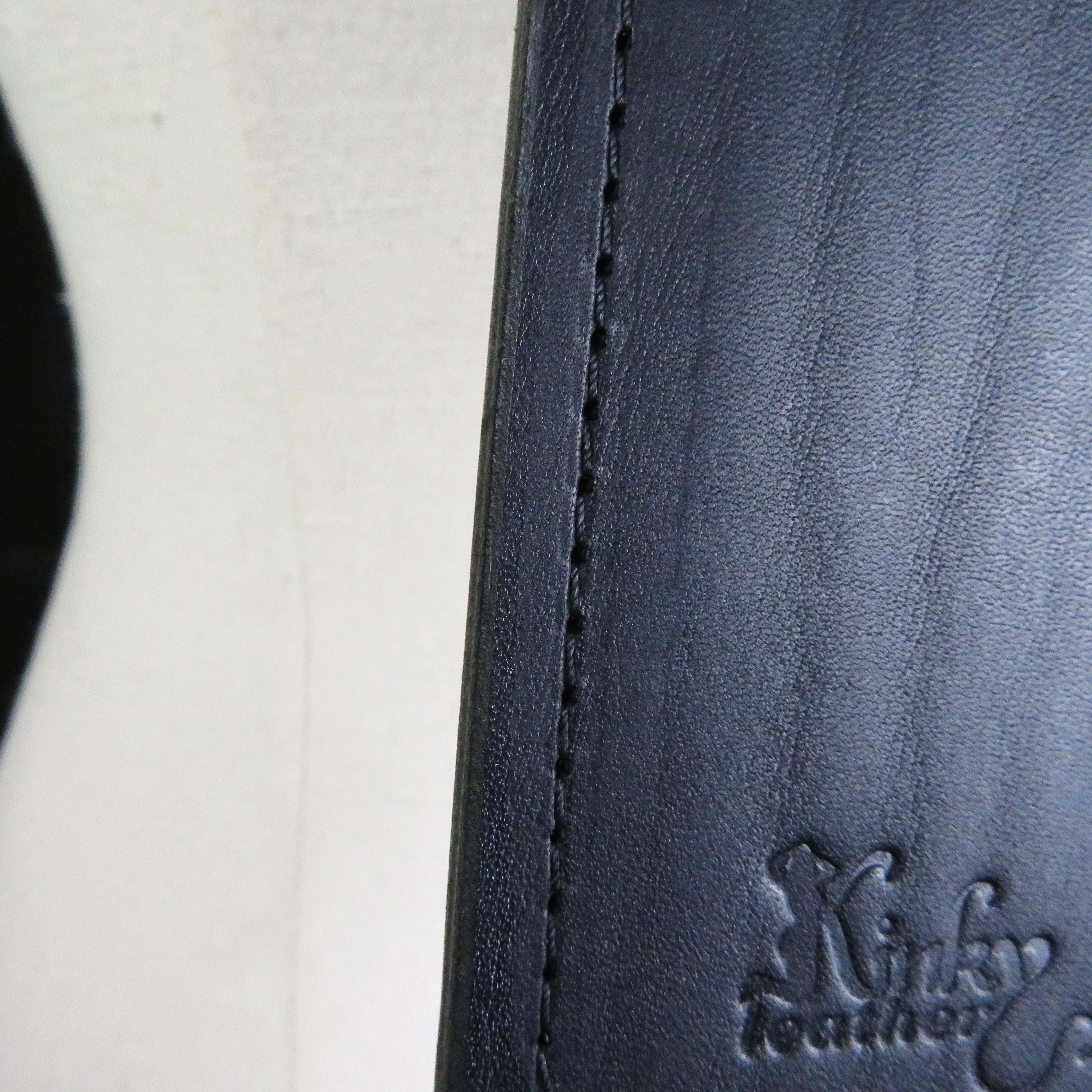 Handmade Black Leather Spanking Paddle – Elegant & Powerful Impact Play