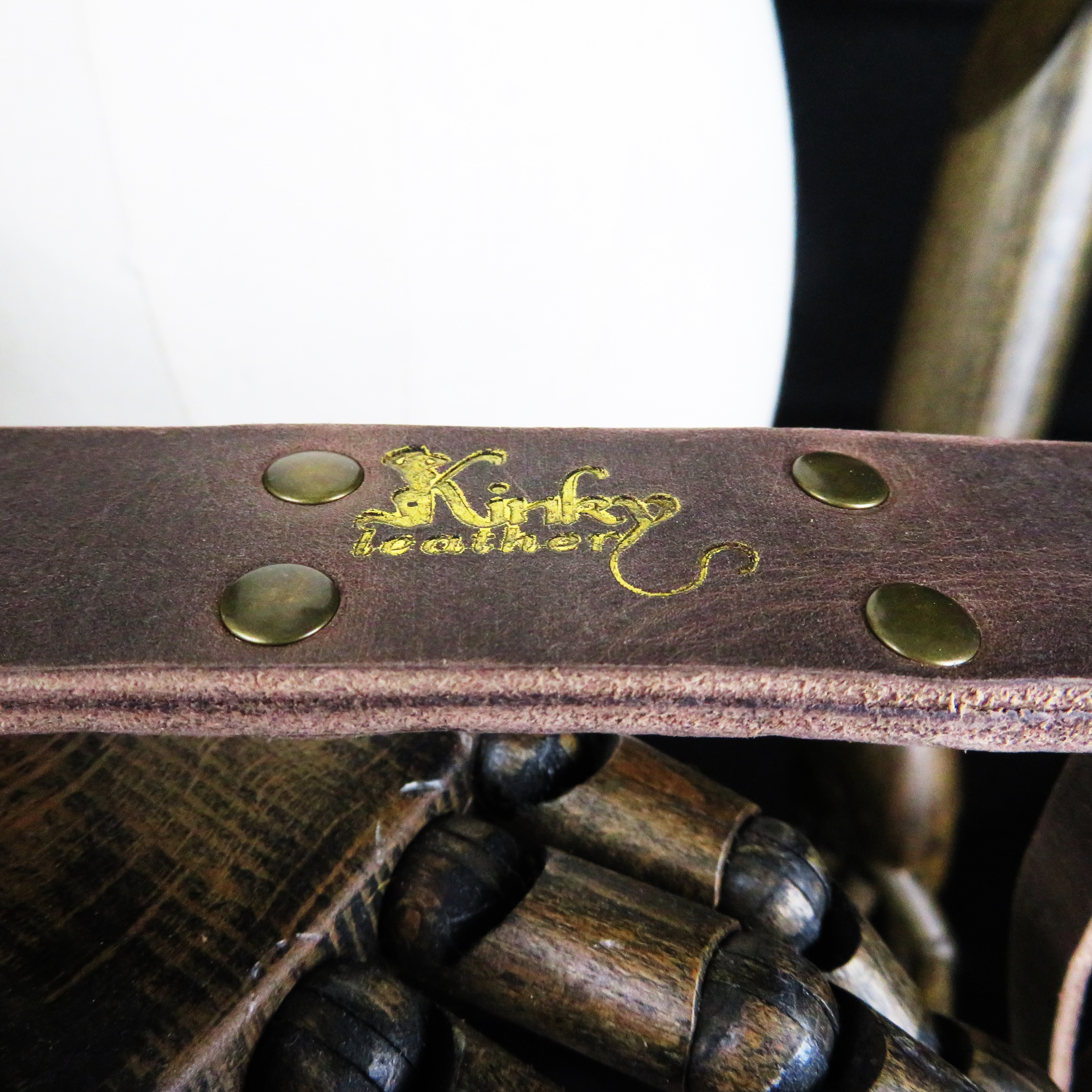 BDSM Leather Slapper – Crazy Horse Leather Impact Toy