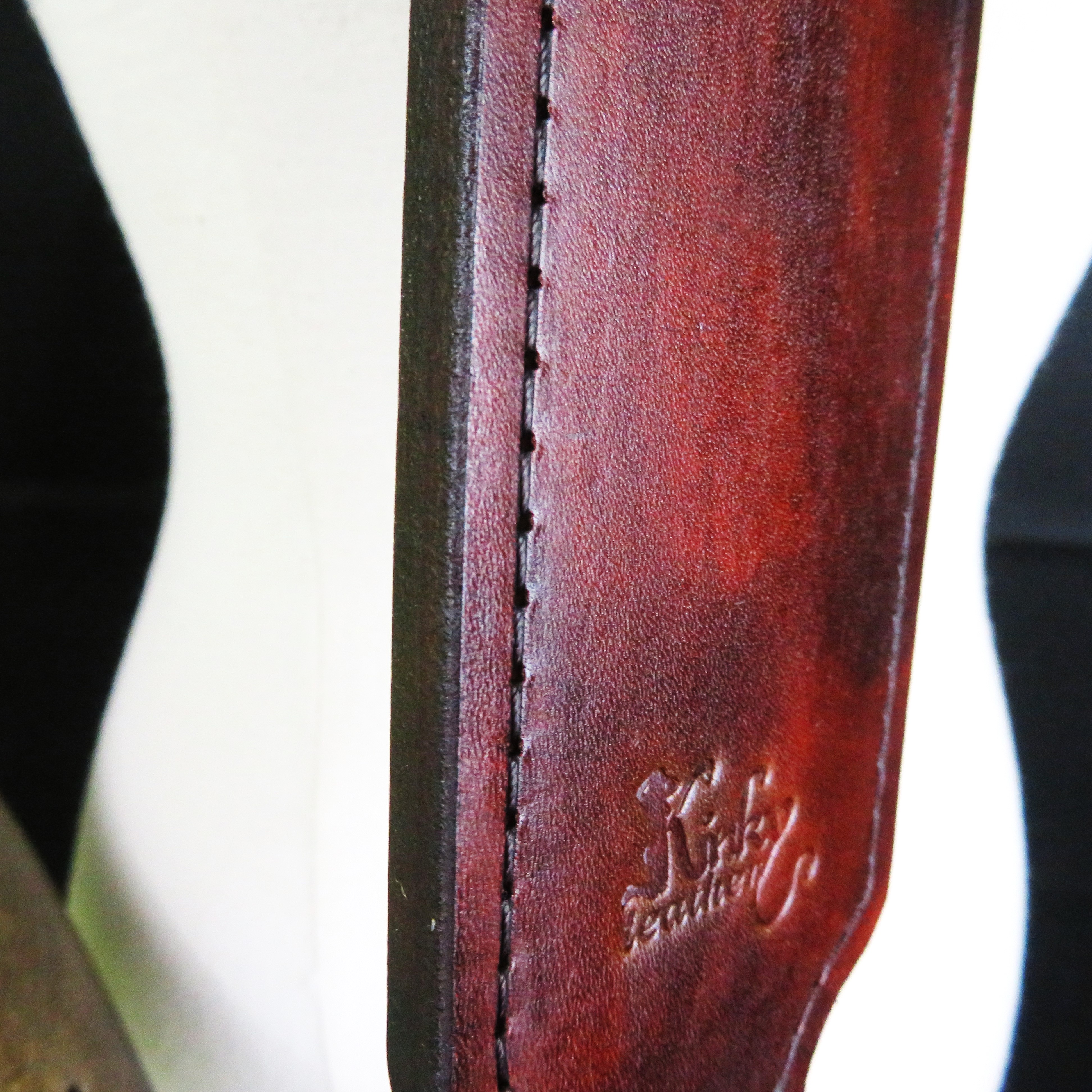 Handmade Brown Leather Spanking Paddle – Sturdy & Durable