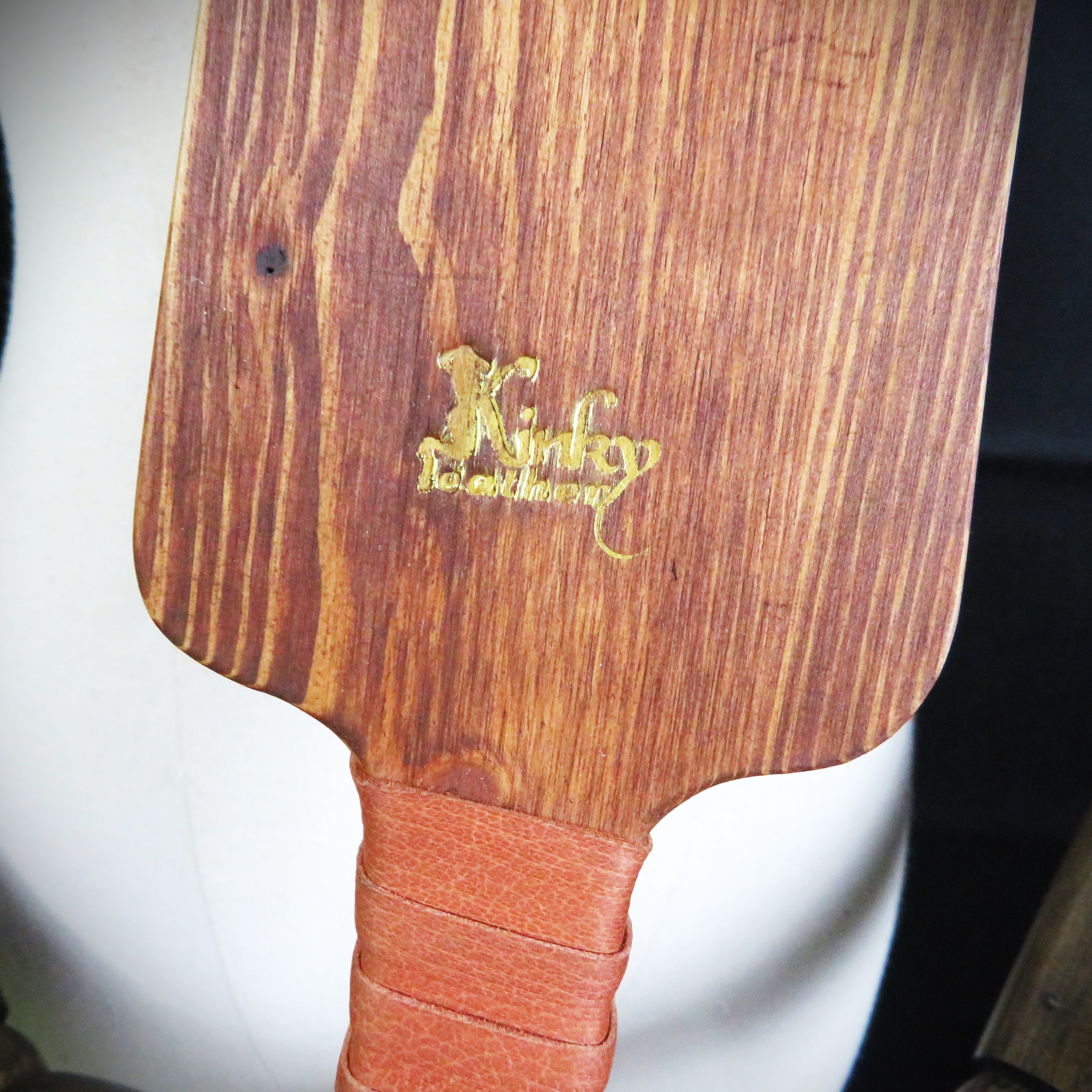 Handcrafted Wood Spanking Paddle – Premium BDSM Impact Play Toy