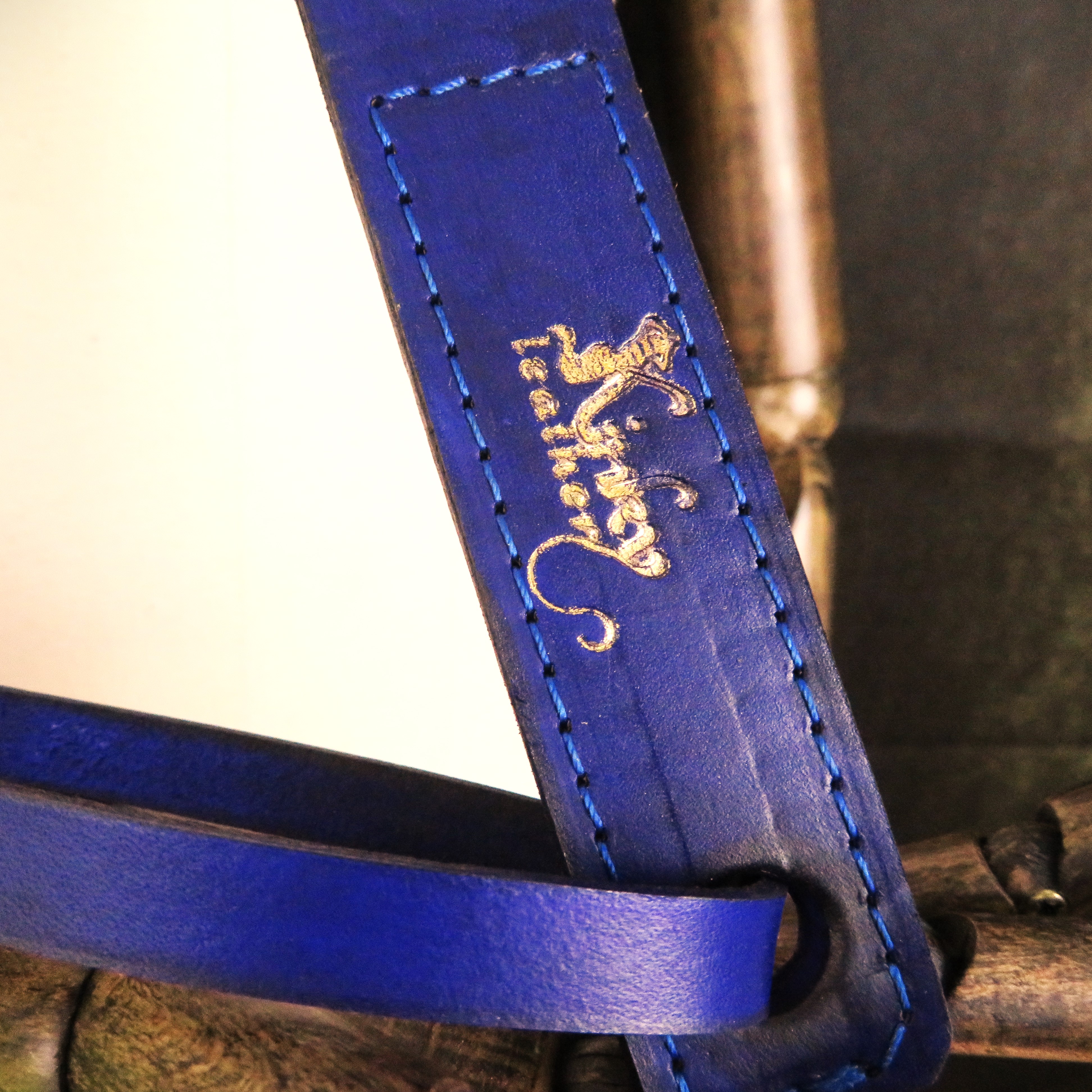 Handmade Purple Leather Slapper – Precision & Power