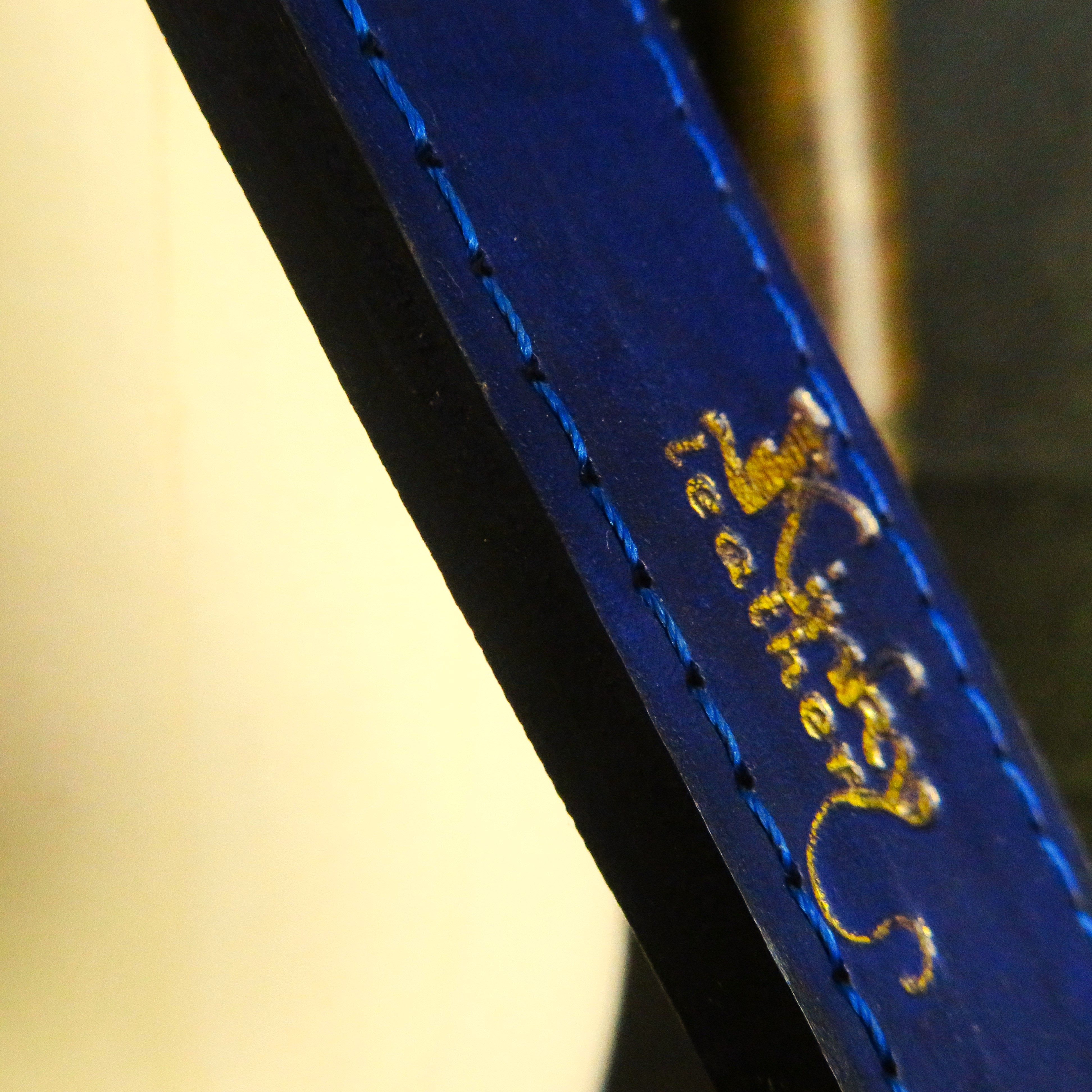 Handmade Purple Leather Slapper – Precision & Power