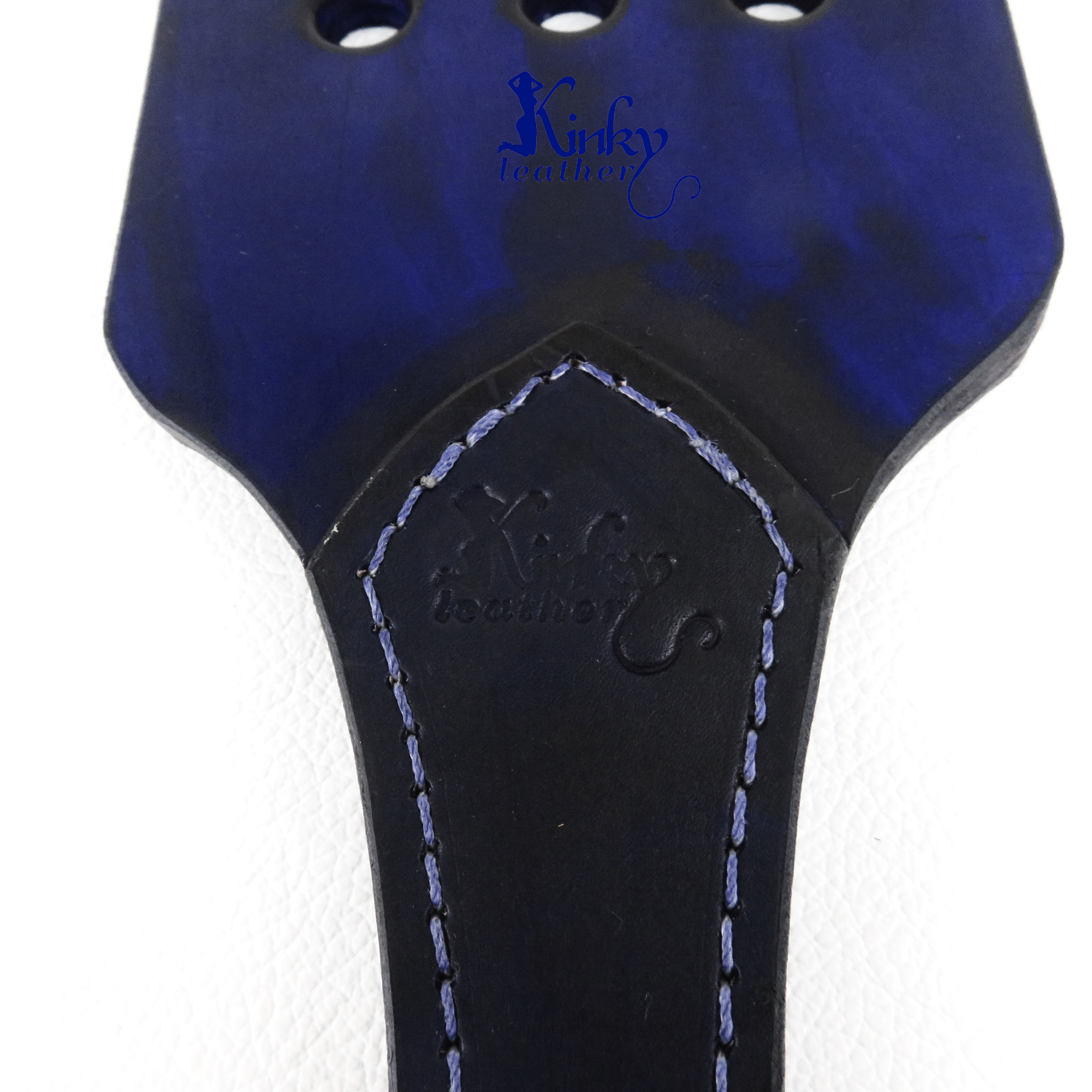XL Black Leather Spanking Paddle – 18" Heavy Duty BDSM Paddle – Handmade Impact Toy – Bondage Gear – Fetish Discipline Paddle