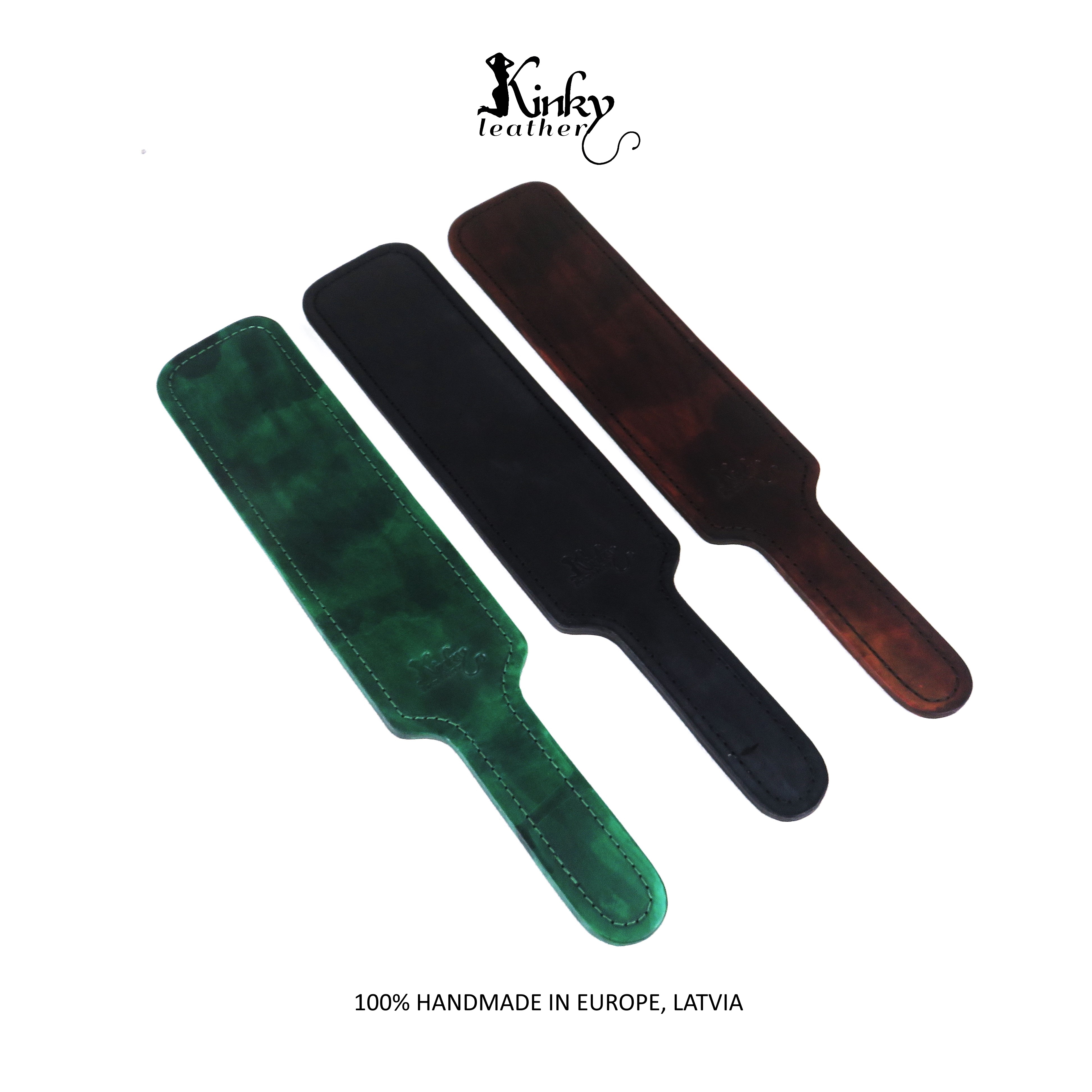 Elegant Handmade Paddle – Leather BDSM Toy for Couples